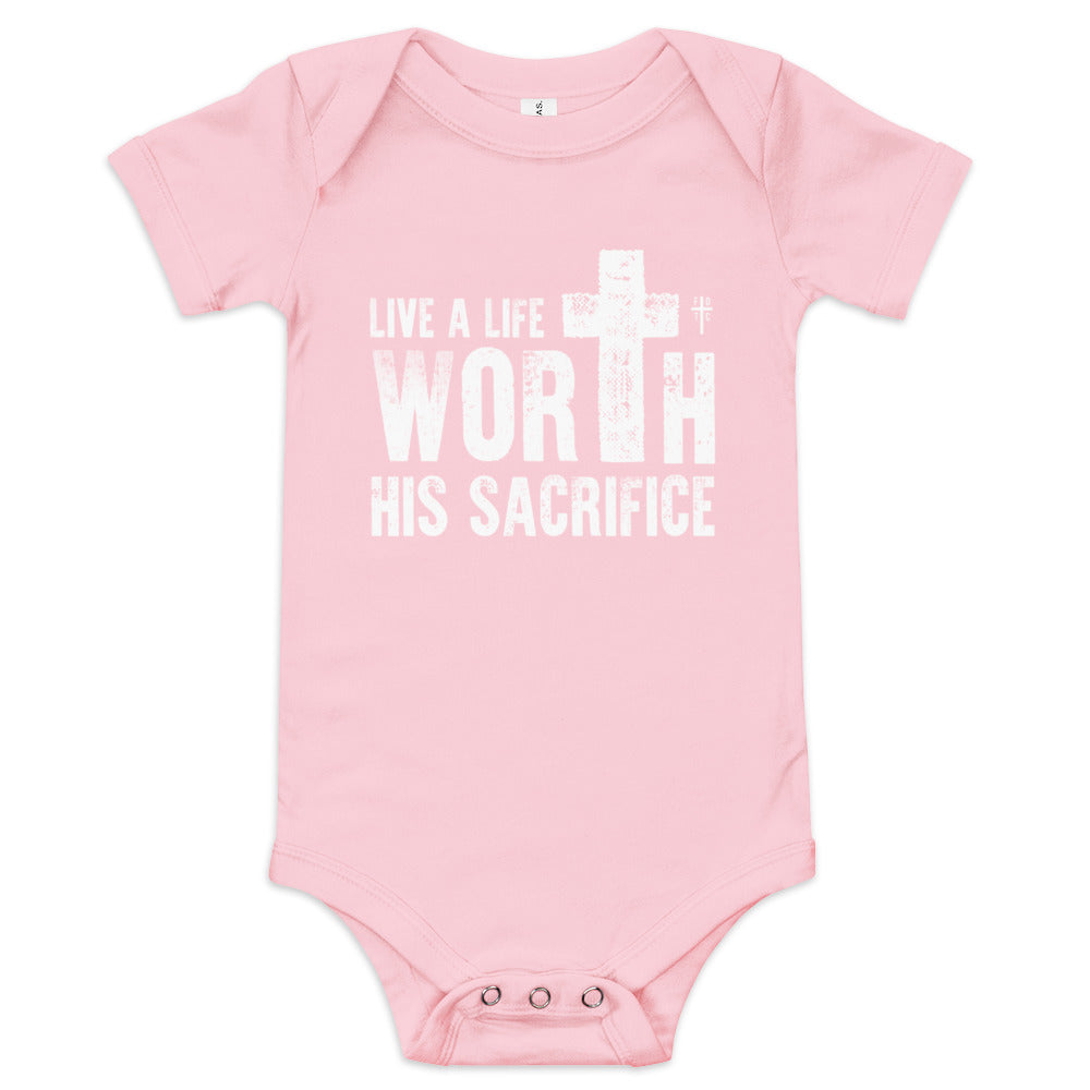 Baby Short Sleeve One Piece - Sacrifice
