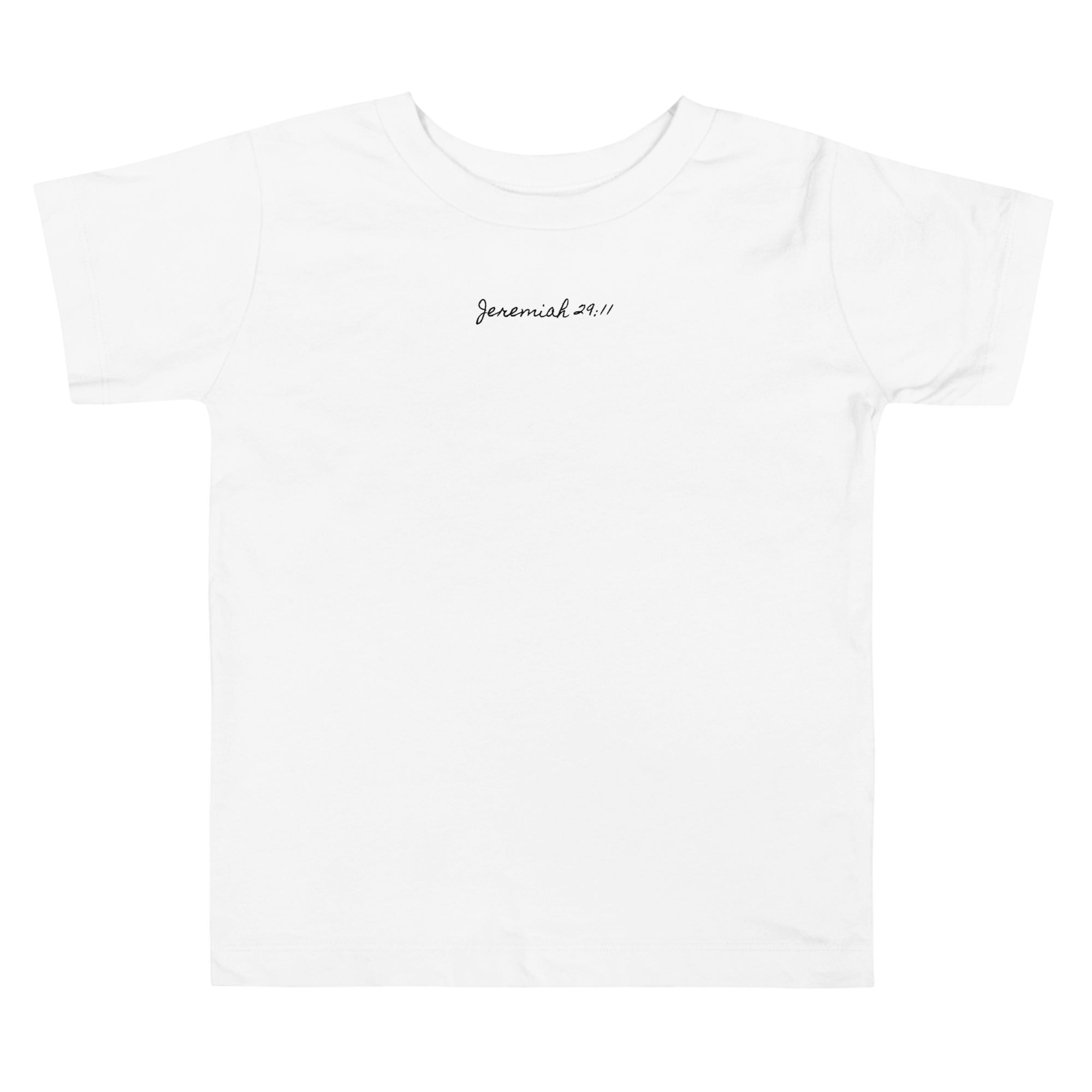Girl's Toddler Short Sleeve Tee - Jeremiah 29:11