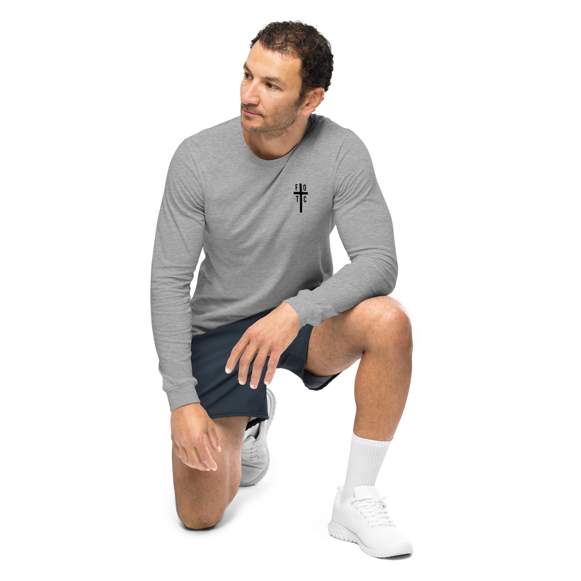 Men's Long Sleeve T-Shirt - FOTC Logo