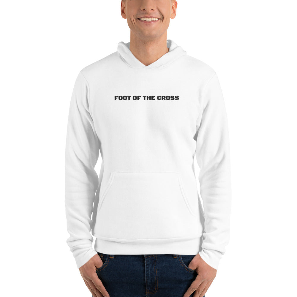 Mens Sweatshirt/Hoodie Embroidered - Foot of the Cross