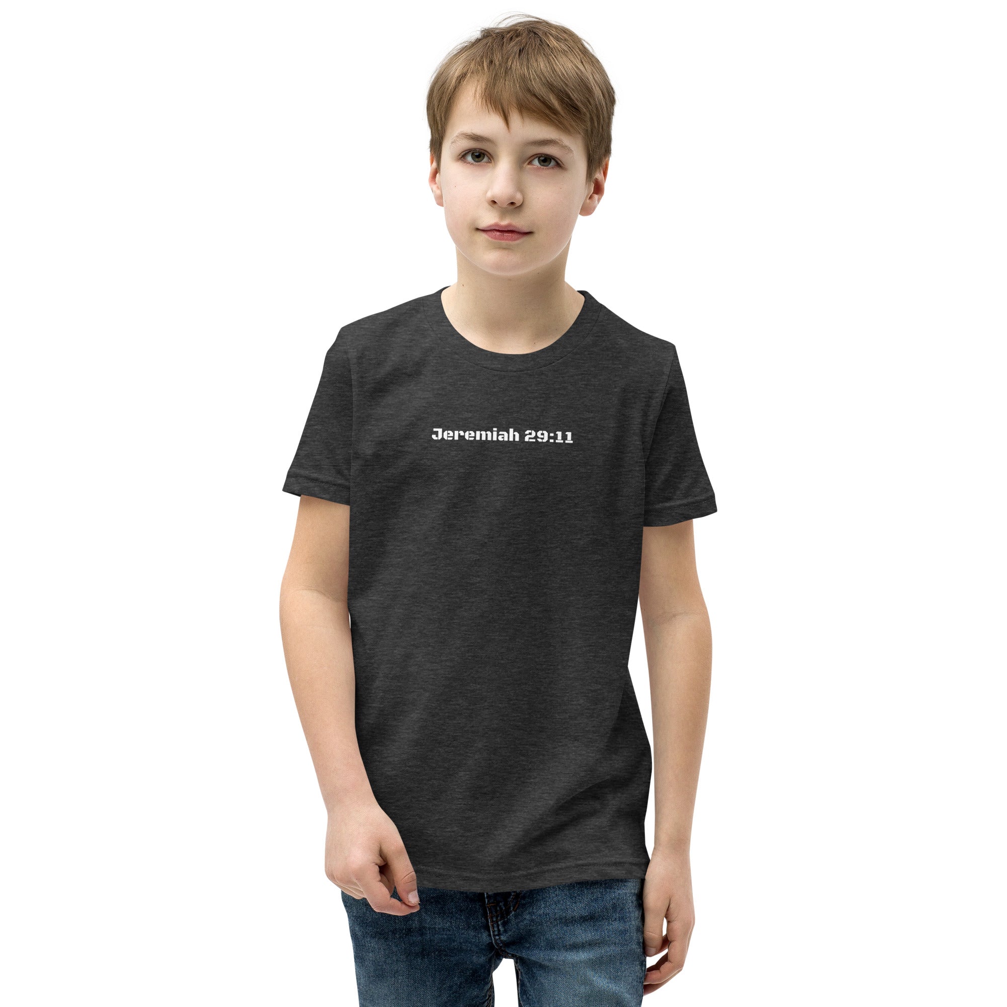 Boy's Youth Short Sleeve T-Shirt - Jeremiah 29:11