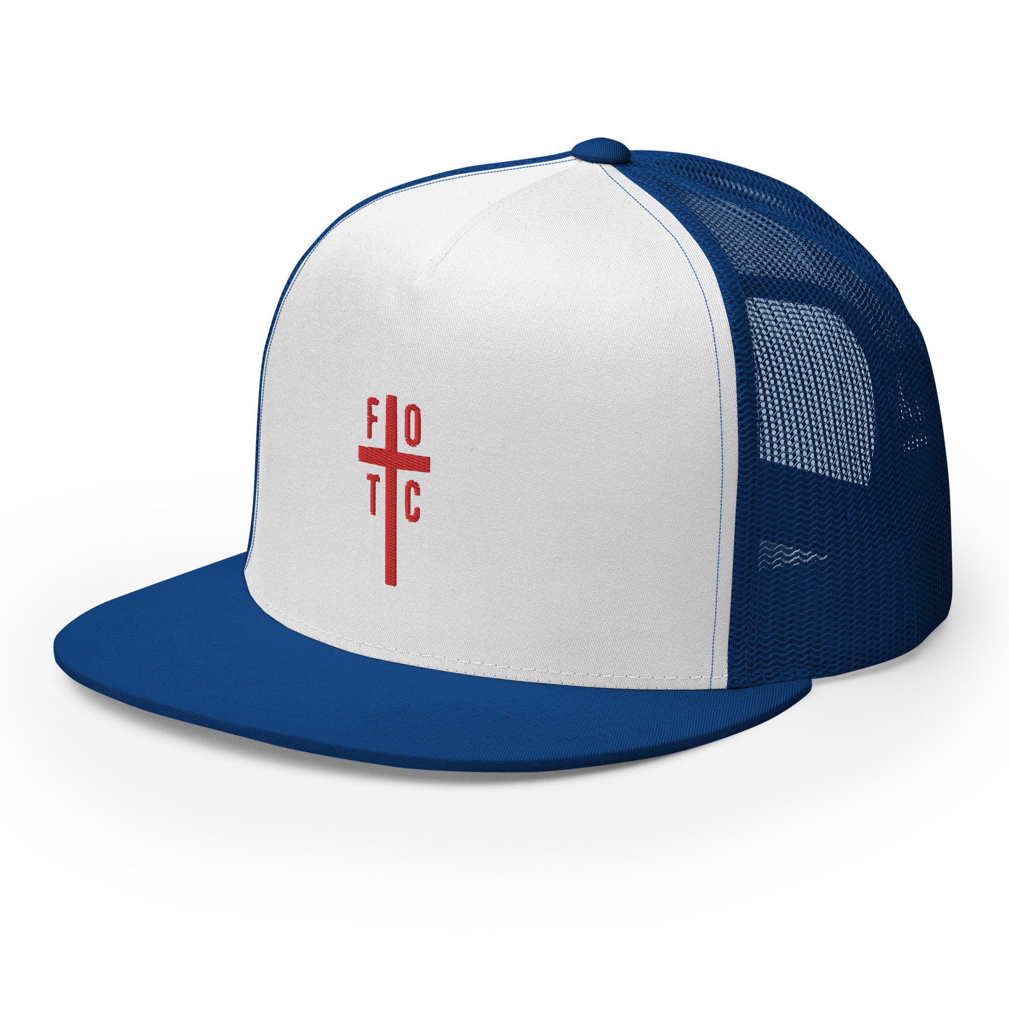 Red/White/Blue Trucker Cap - FOTC Logo