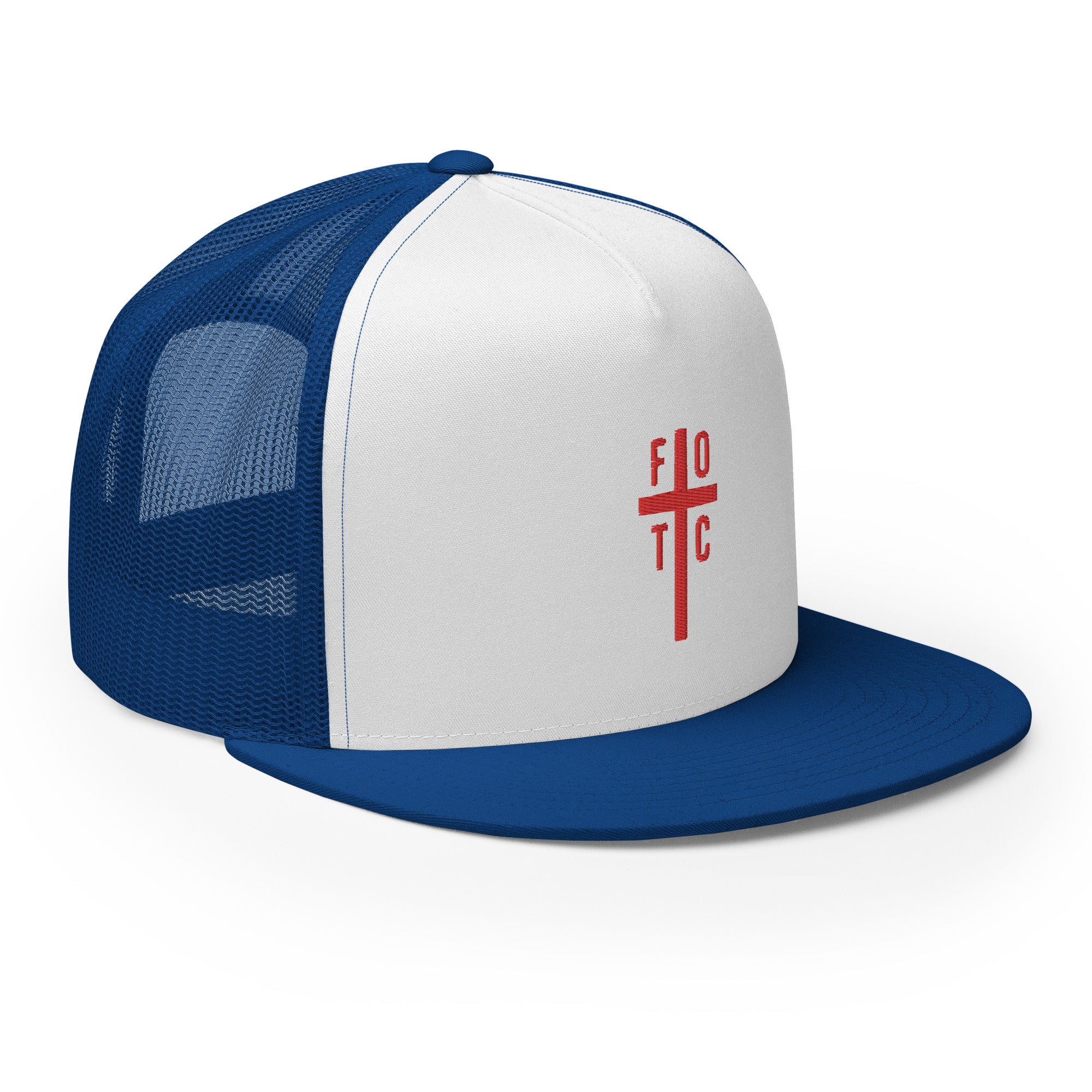 Red/White/Blue Trucker Cap - FOTC Logo