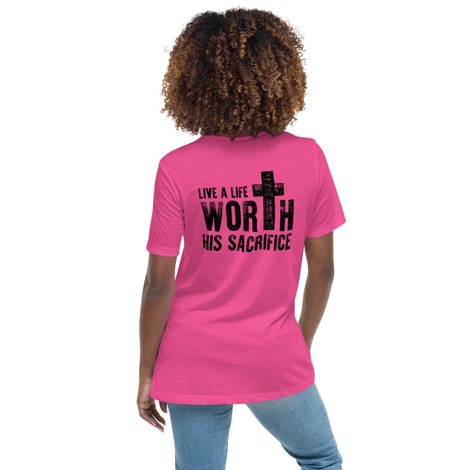 Women's Comfort T-Shirt - Sacrifice