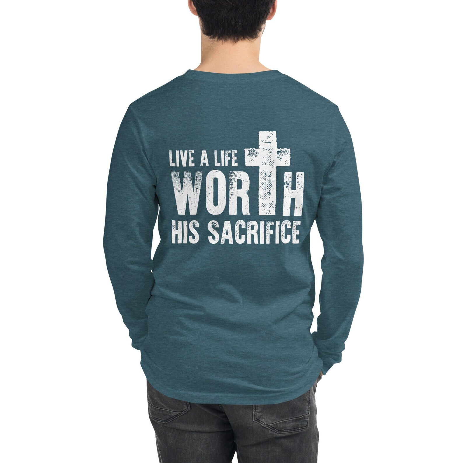 Men's Long Sleeve T-Shirt - Sacrifice