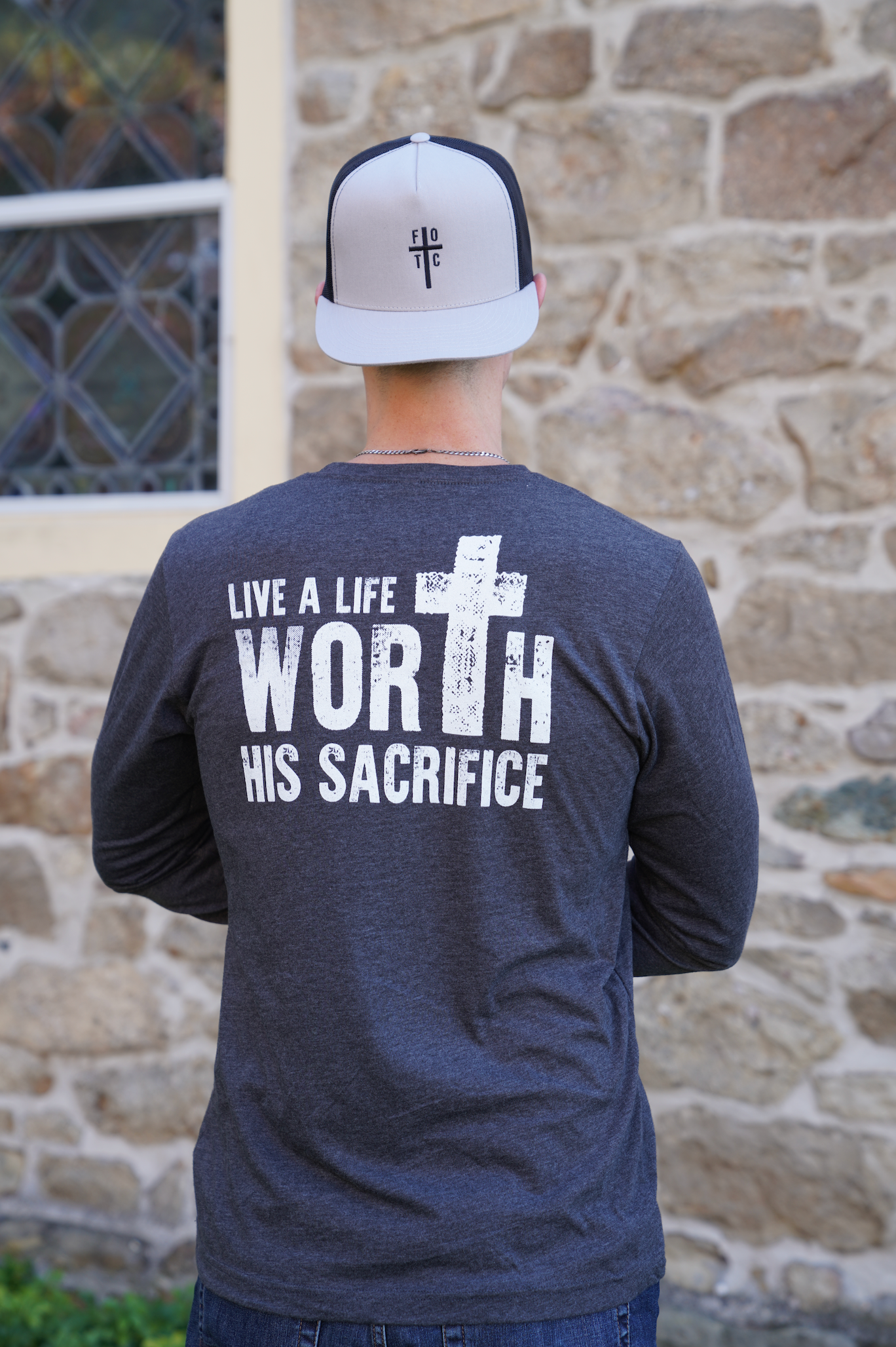 Men's Long Sleeve T-Shirt - Sacrifice