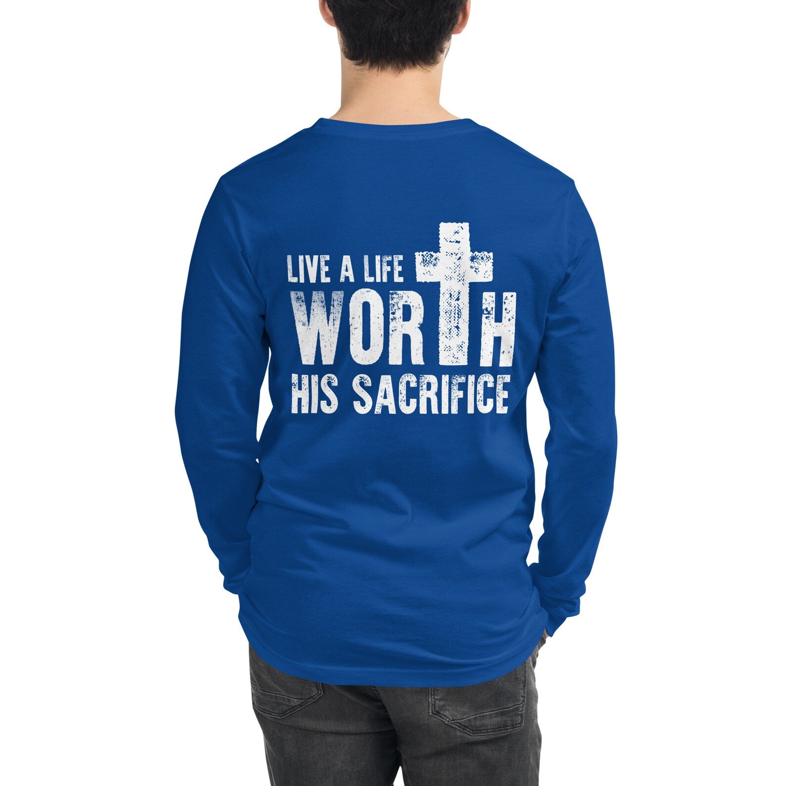 Men's Long Sleeve T-Shirt - Sacrifice