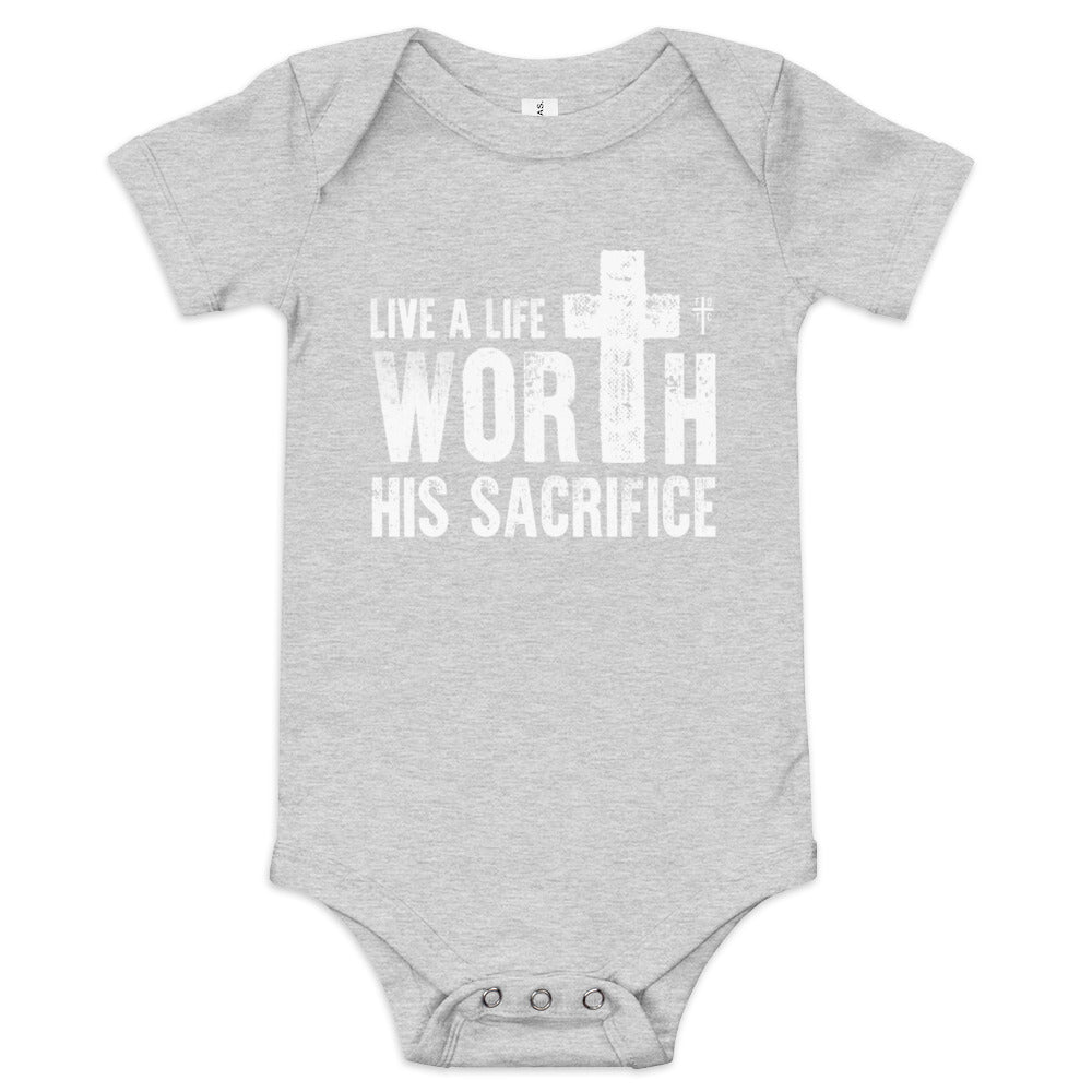 Baby Short Sleeve One Piece - Sacrifice