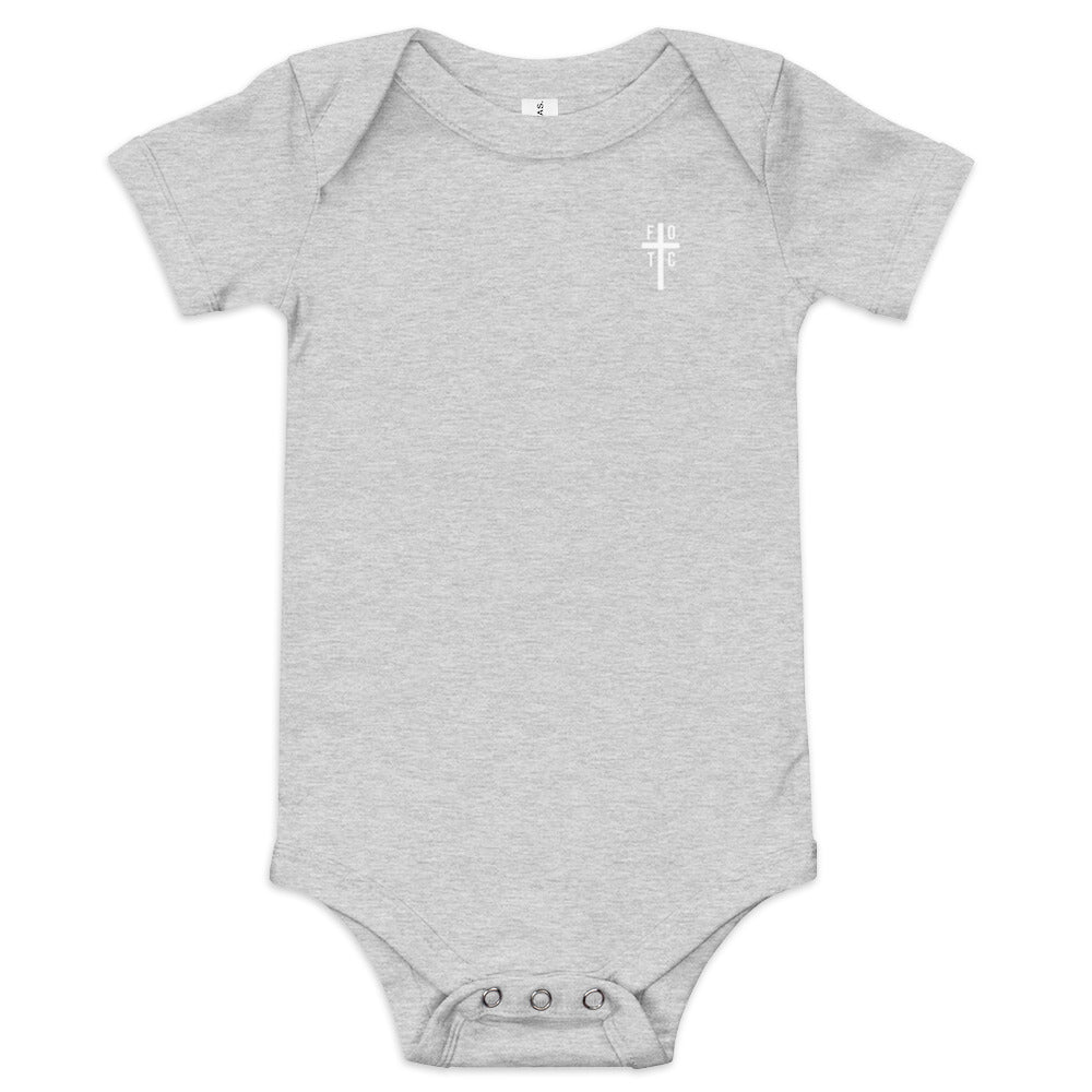 Baby Short Sleeve One Piece - FOTC Logo