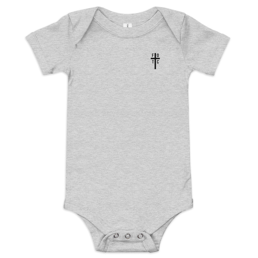 Baby Short Sleeve One Piece - FOTC Logo