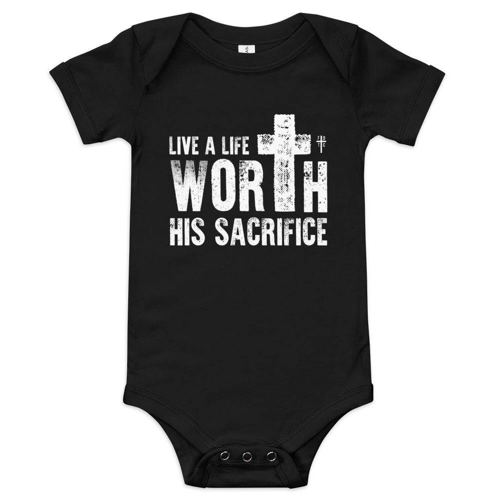 Baby Short Sleeve One Piece - Sacrifice