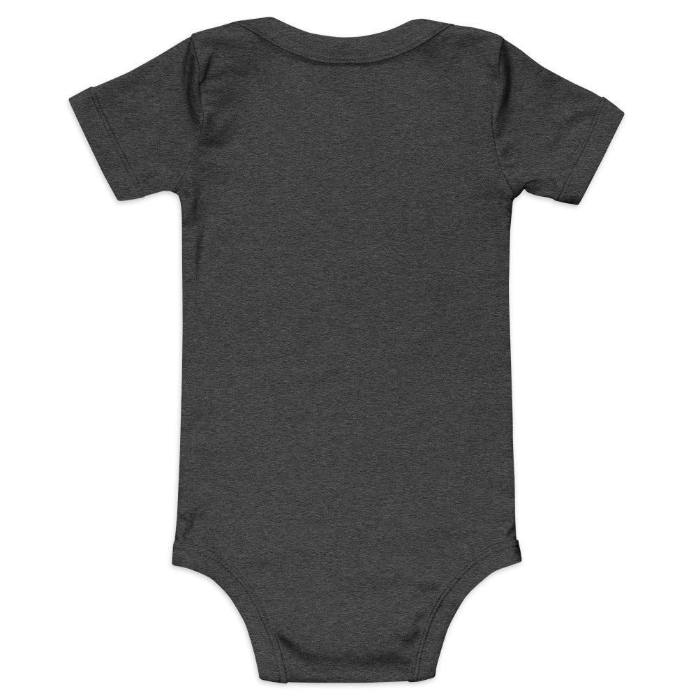 Baby Short Sleeve One Piece - Foot of the Cross