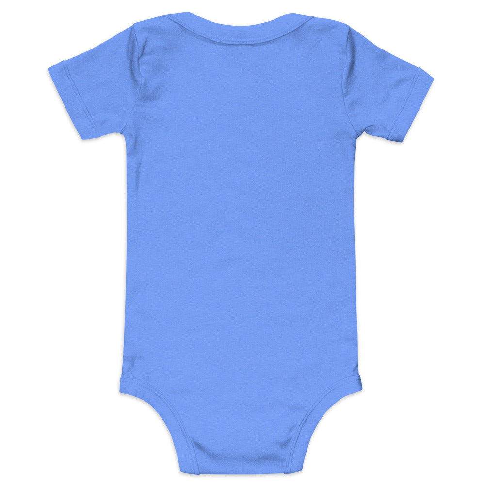 Baby Short Sleeve One Piece - Foot of the Cross