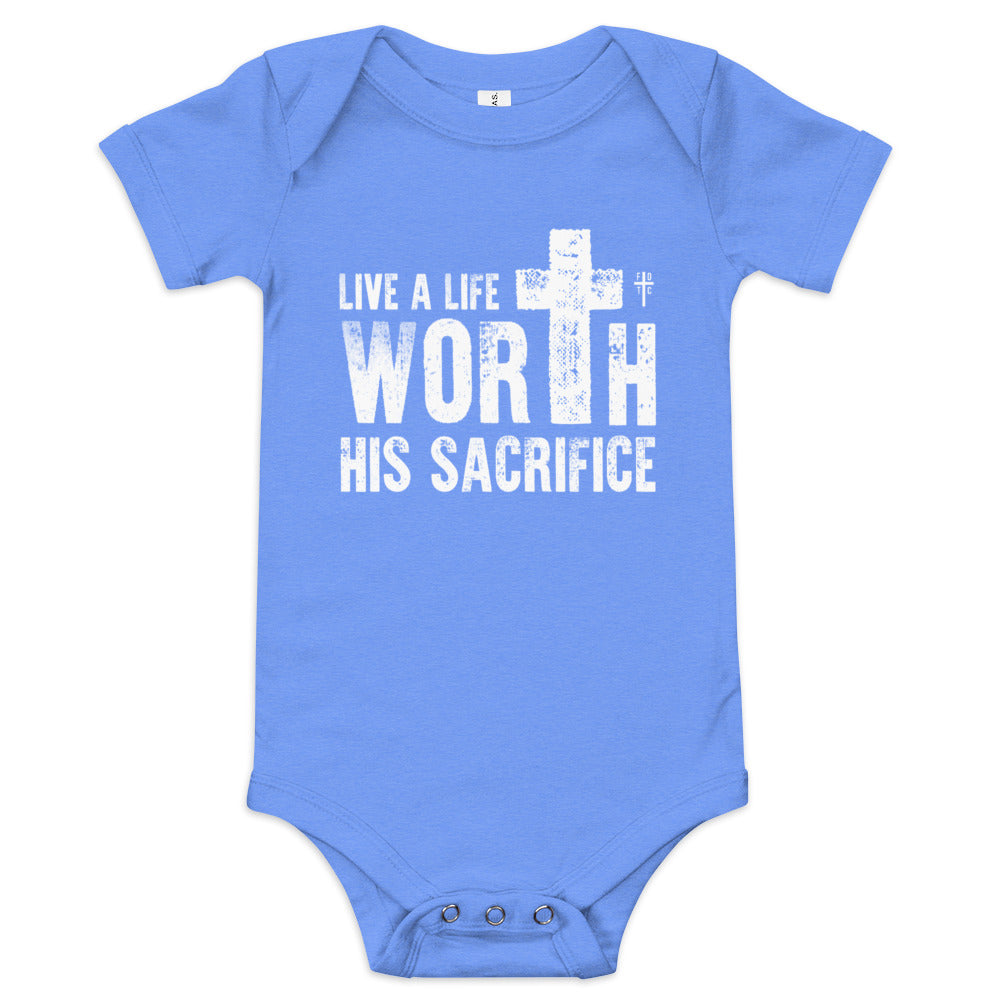 Baby Short Sleeve One Piece - Sacrifice