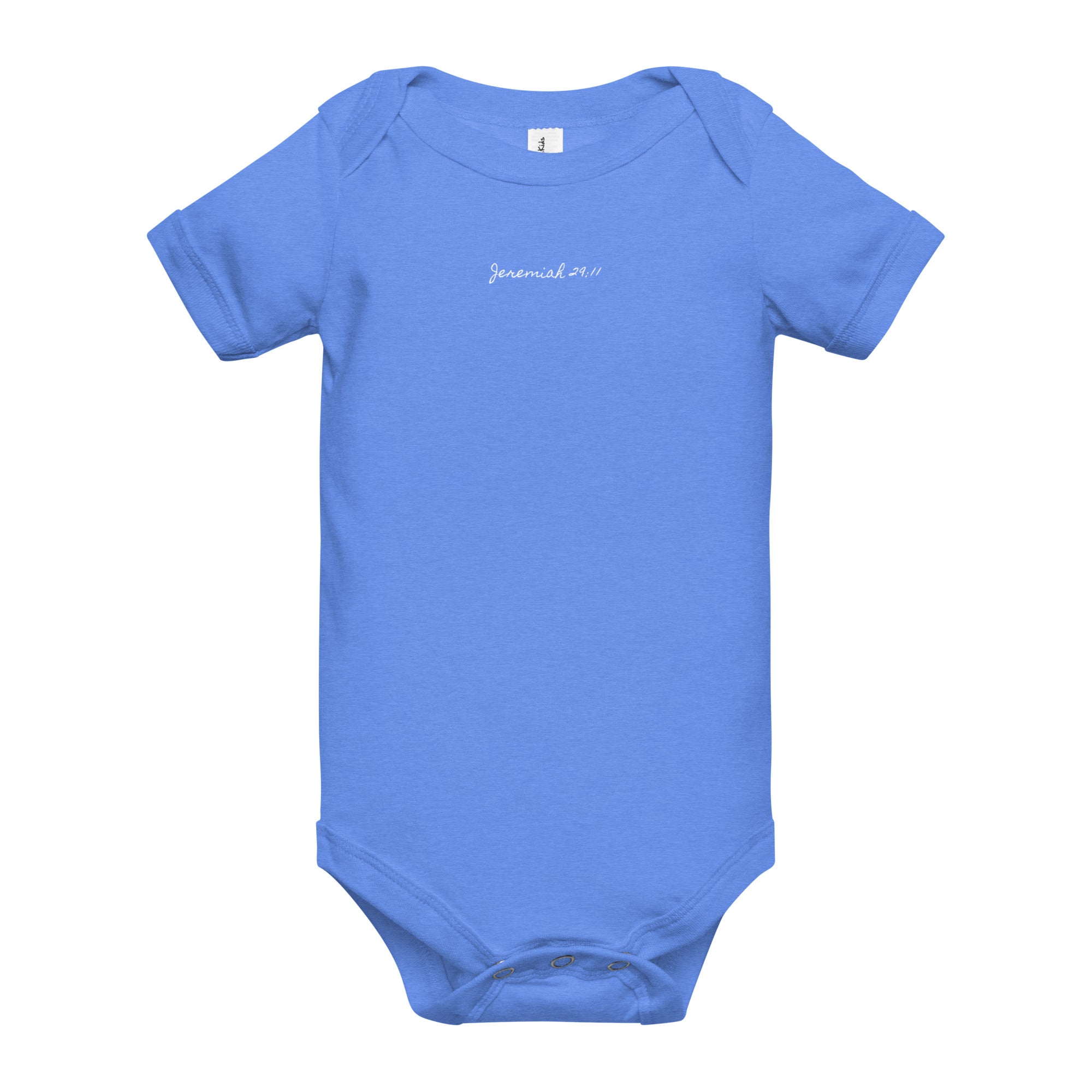 Baby short sleeve one piece - Jeremiah 29:11