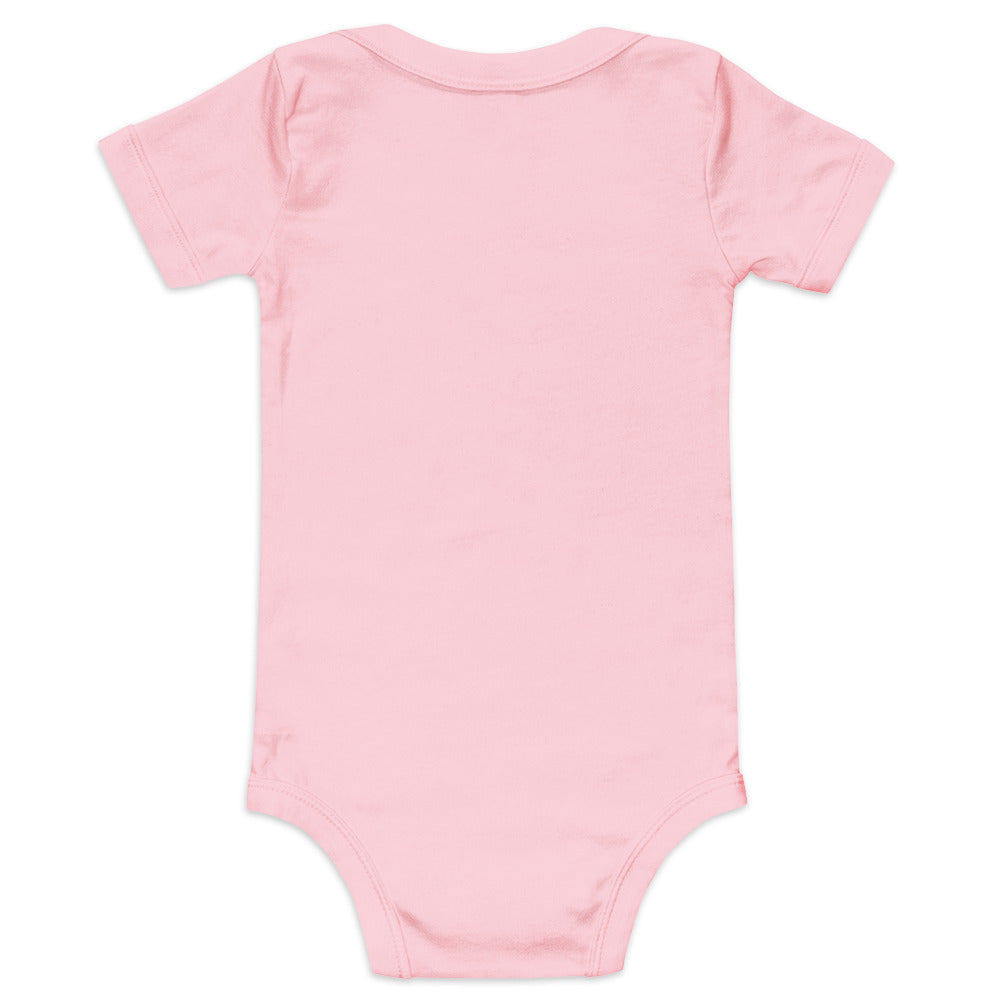 Baby Short Sleeve One Piece - Foot of the Cross