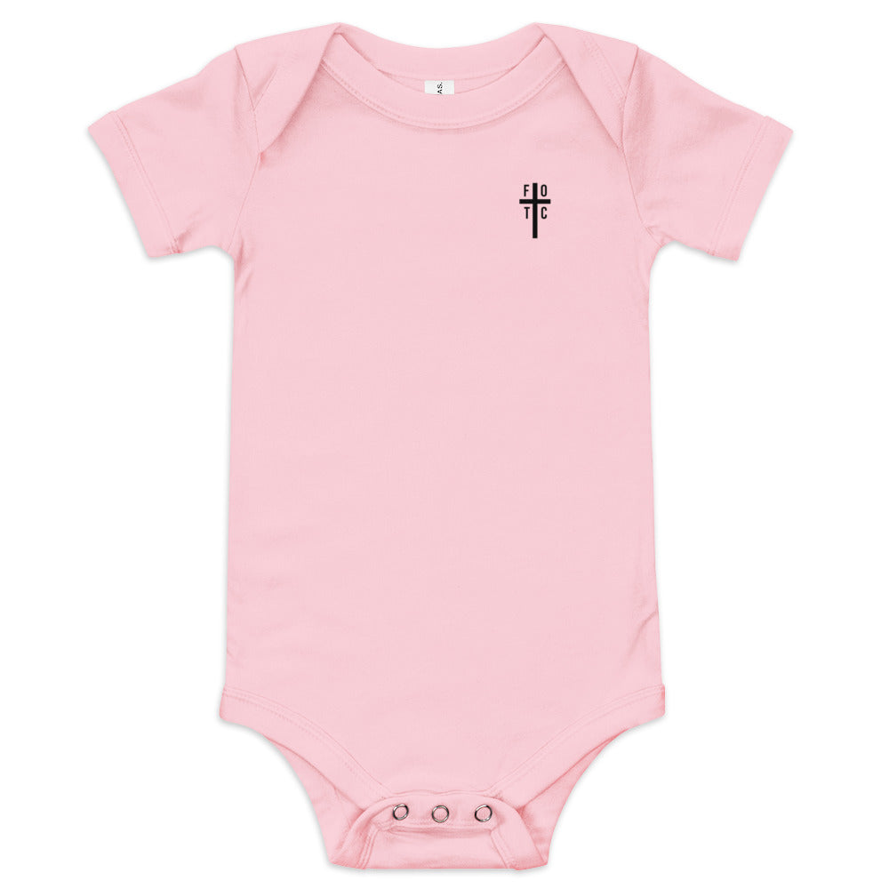 Baby Short Sleeve One Piece - FOTC Logo