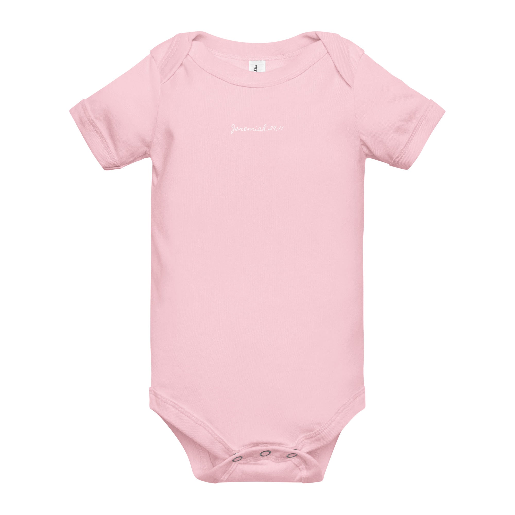 Baby short sleeve one piece - Jeremiah 29:11