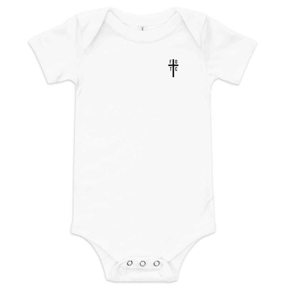 Baby Short Sleeve One Piece - FOTC Logo