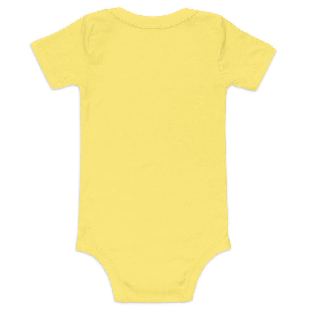 Baby Short Sleeve One Piece - Foot of the Cross