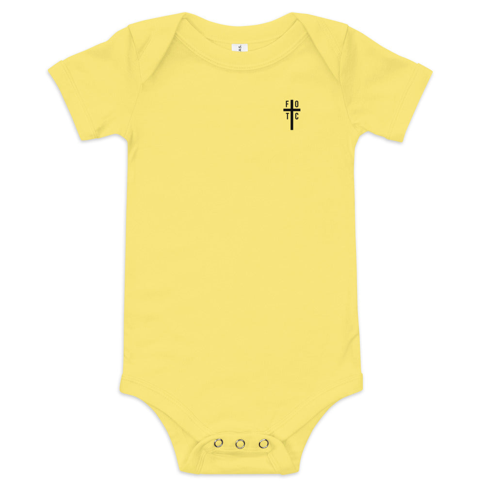 Baby Short Sleeve One Piece - FOTC Logo