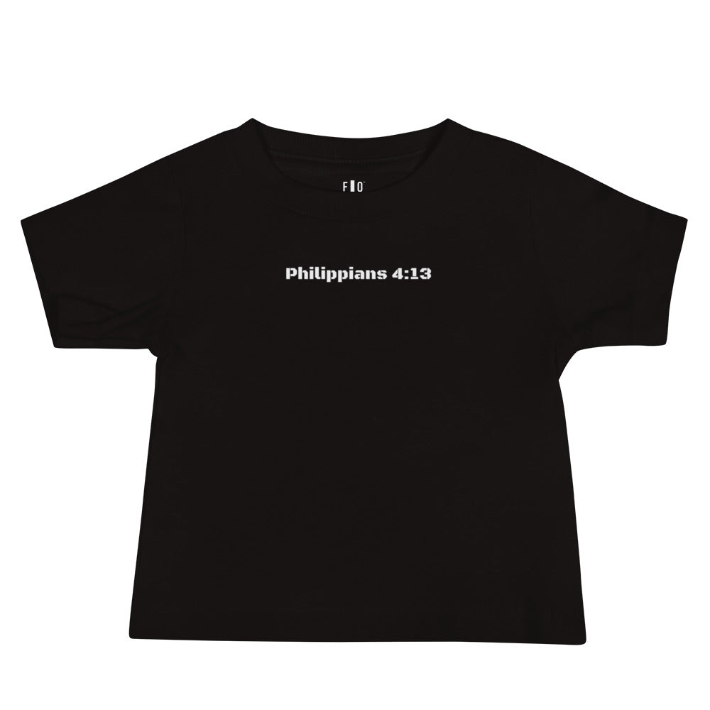 Baby Jersey Short Sleeve Tee - Philippians 4:13