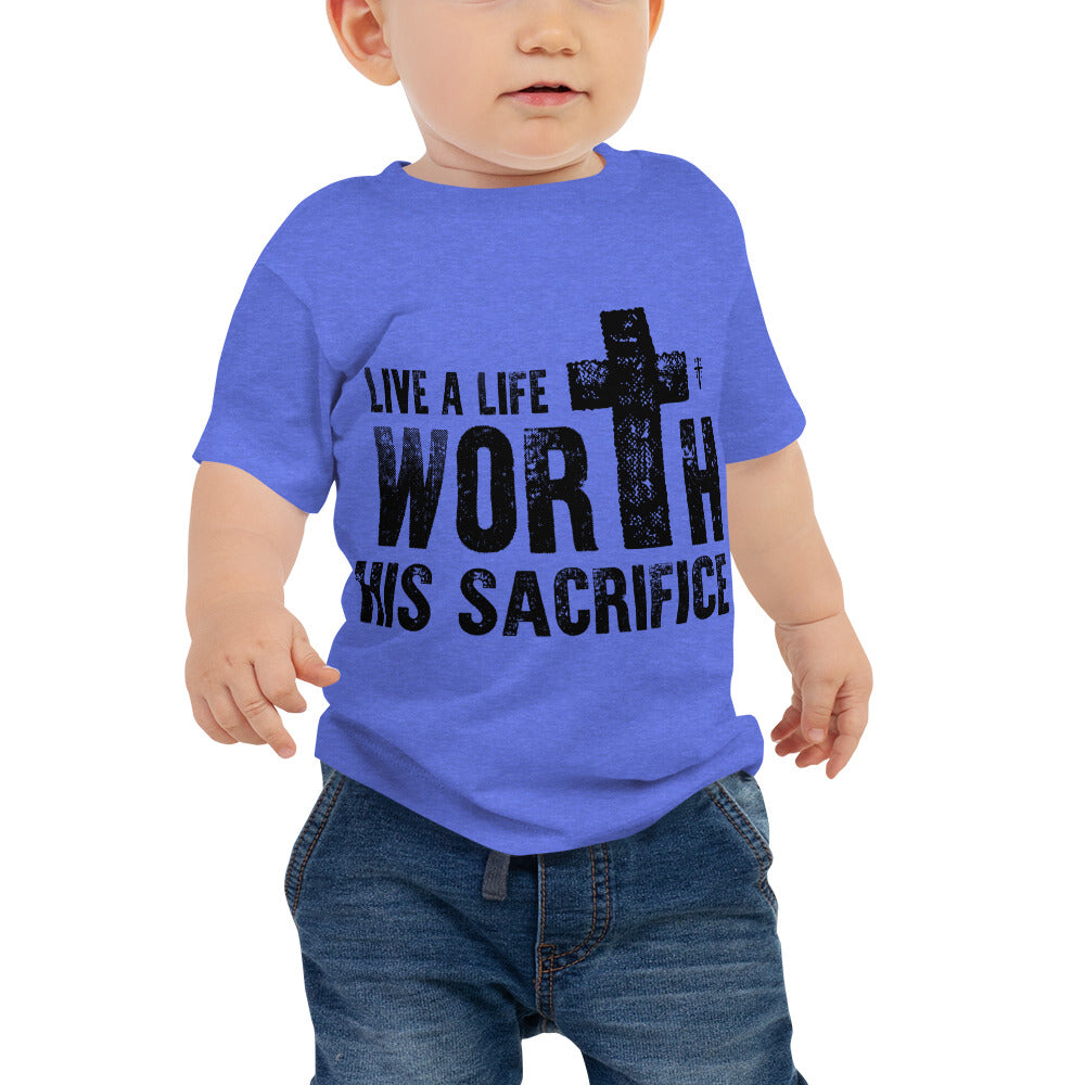 Baby Jersey Short Sleeve Tee - Sacrifice