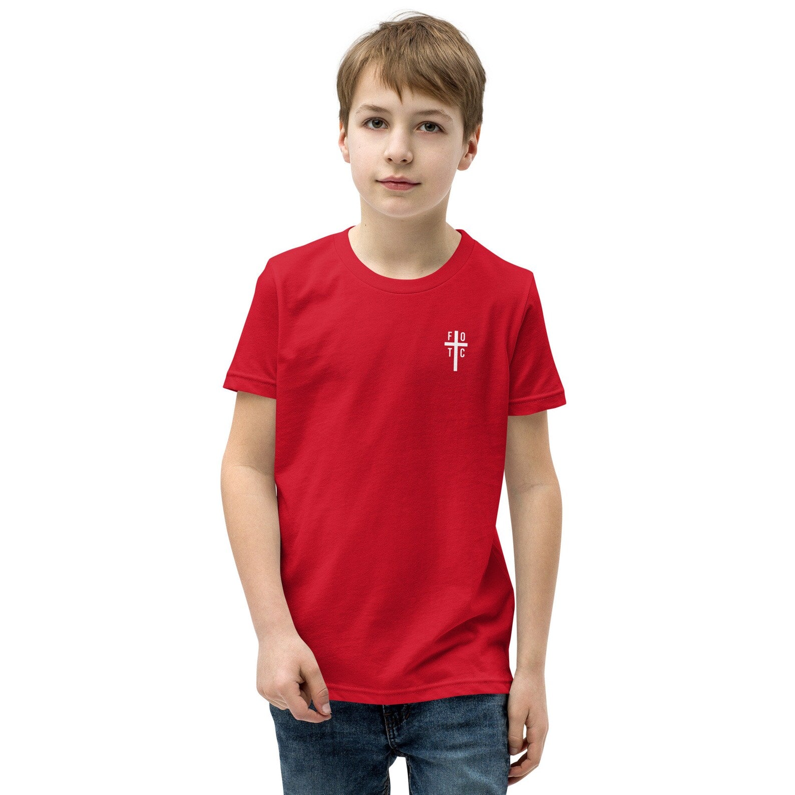 Boy's Youth Short Sleeve T-Shirt - FOTC Logo