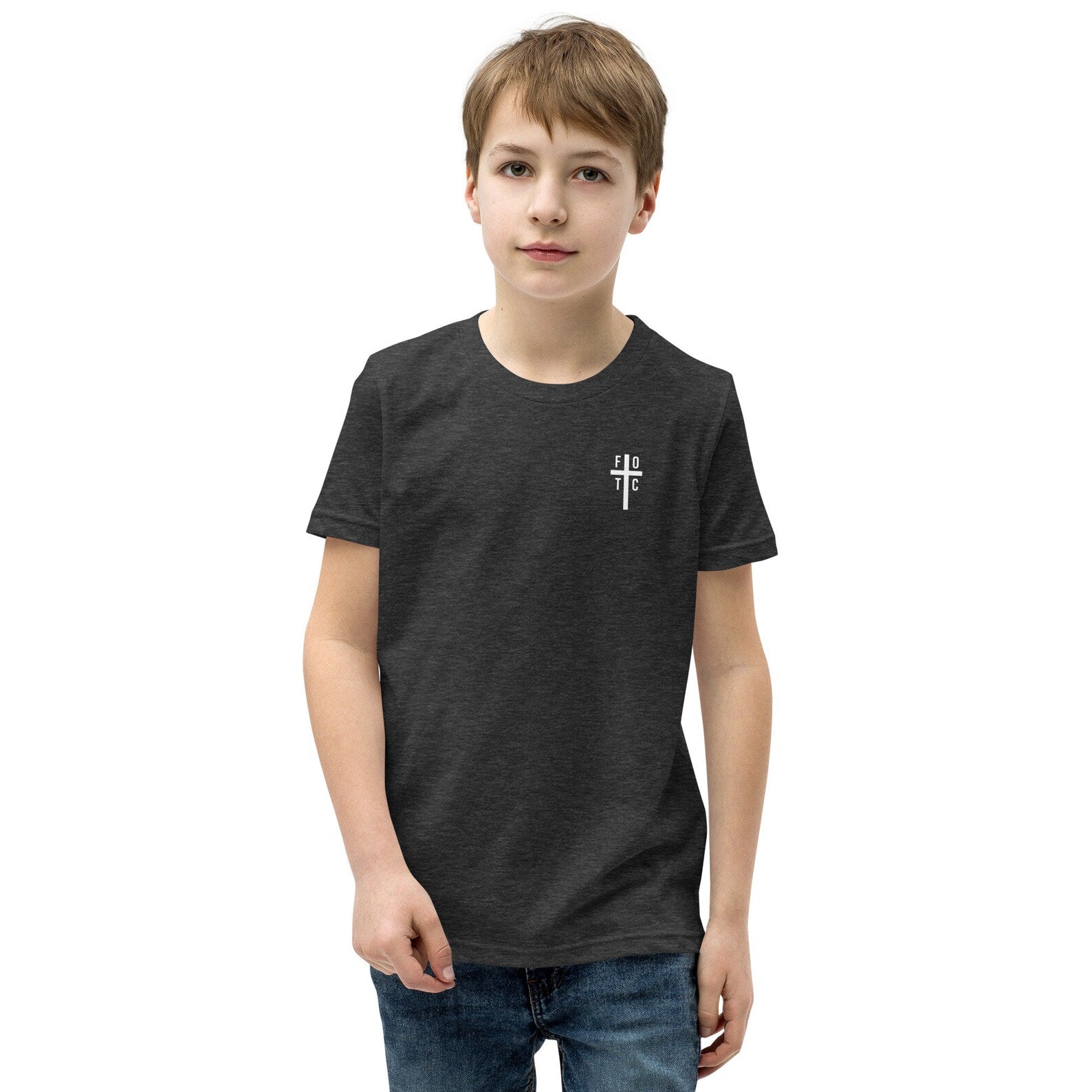 Boy's Youth Short Sleeve T-Shirt - FOTC Logo