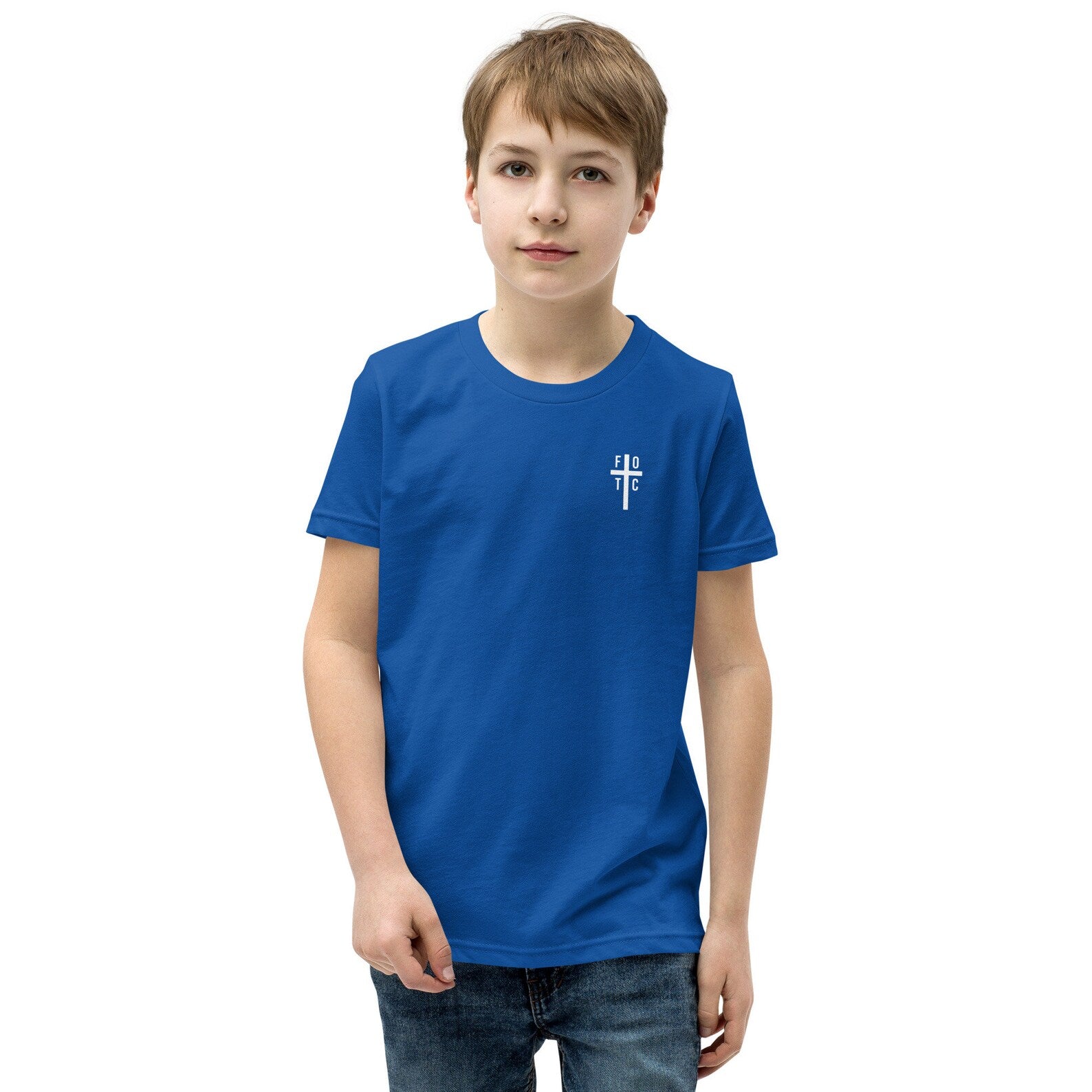 Boy's Youth Short Sleeve T-Shirt - FOTC Logo