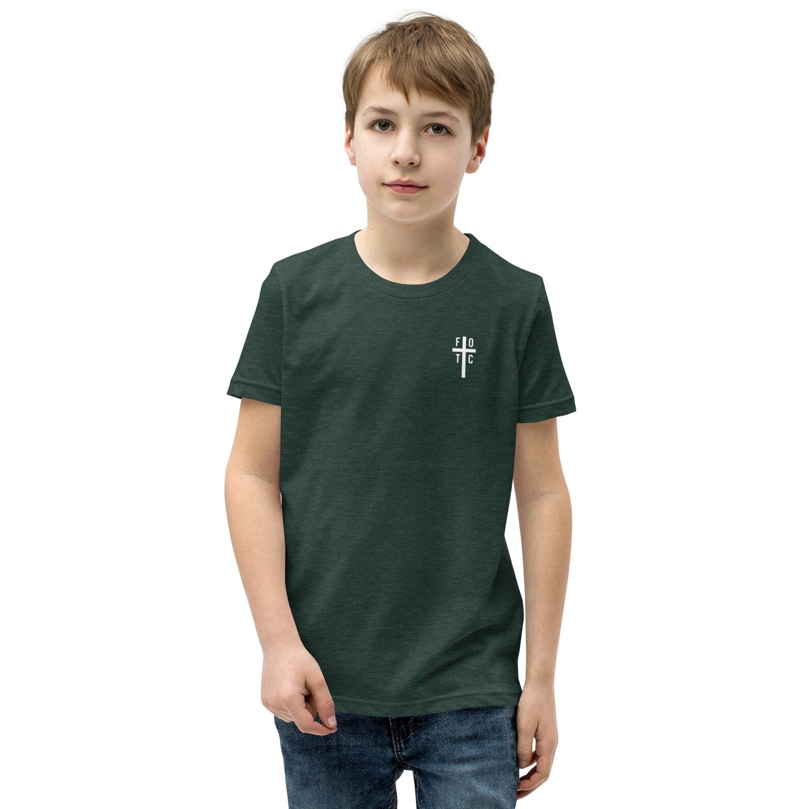 Boy's Youth Short Sleeve T-Shirt - FOTC Logo