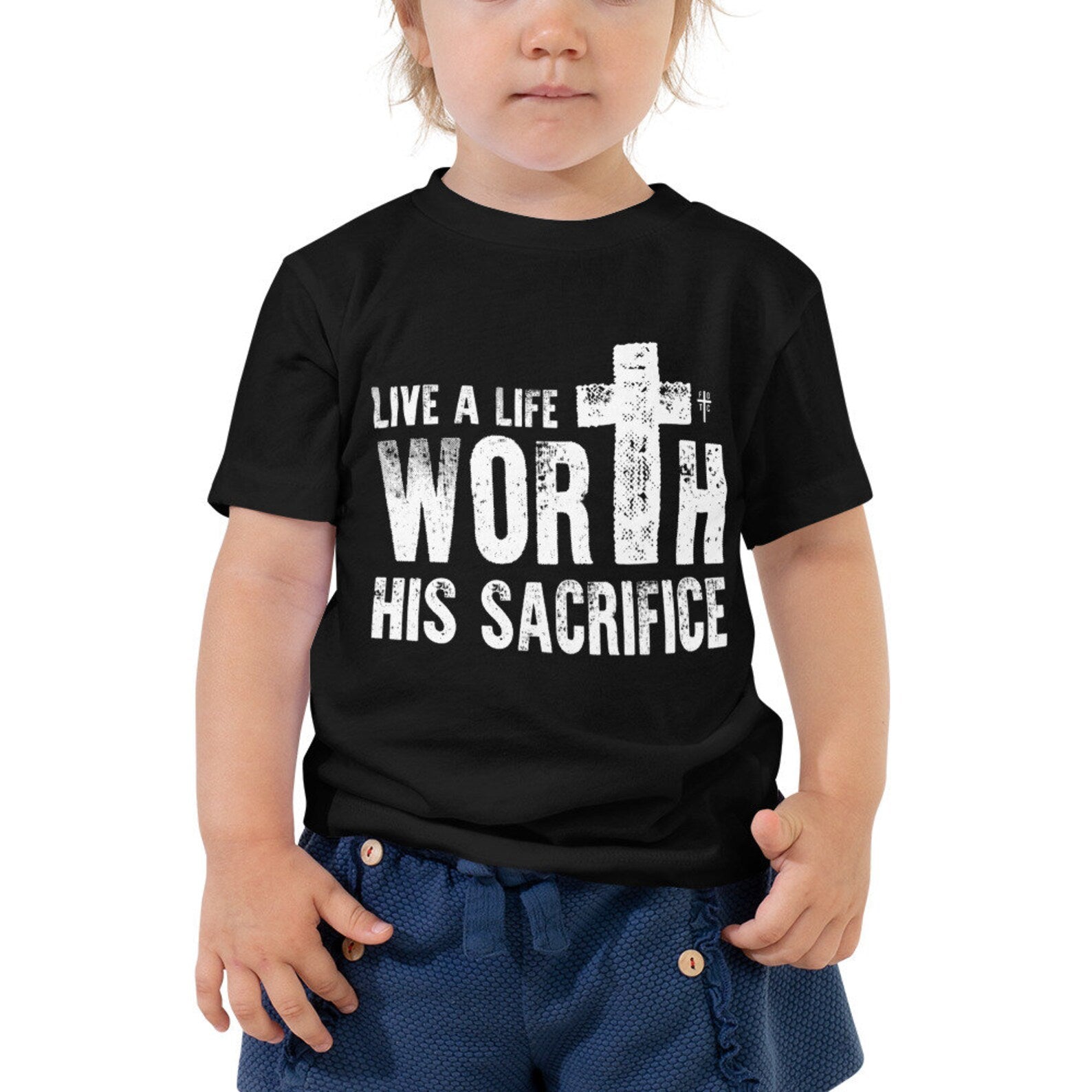 Girl's Toddler Short Sleeve Tee - Sacrifice