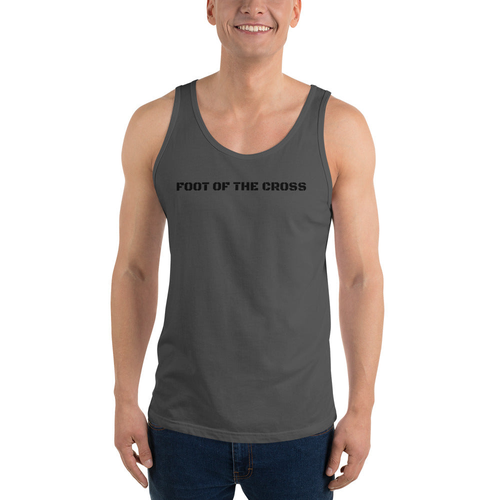 Men's Tank Top - Foot of the Cross