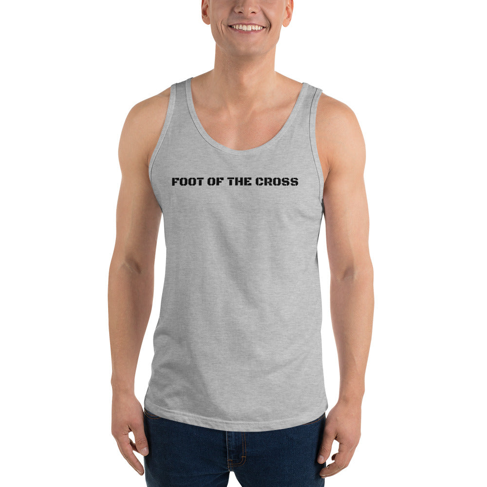 Men's Tank Top - Foot of the Cross