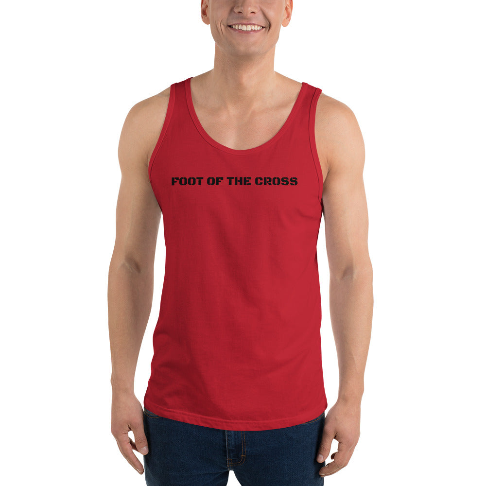 Men's Tank Top - Foot of the Cross