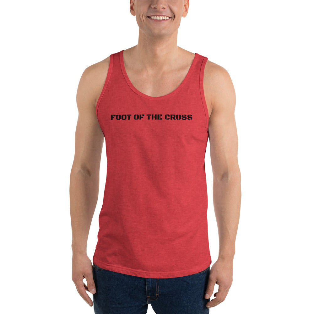 Men's Tank Top - Foot of the Cross