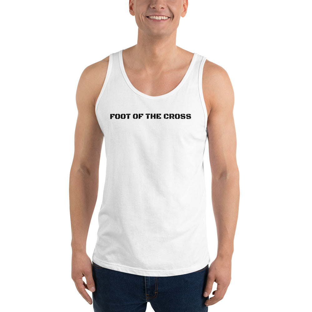 Men's Tank Top - Foot of the Cross