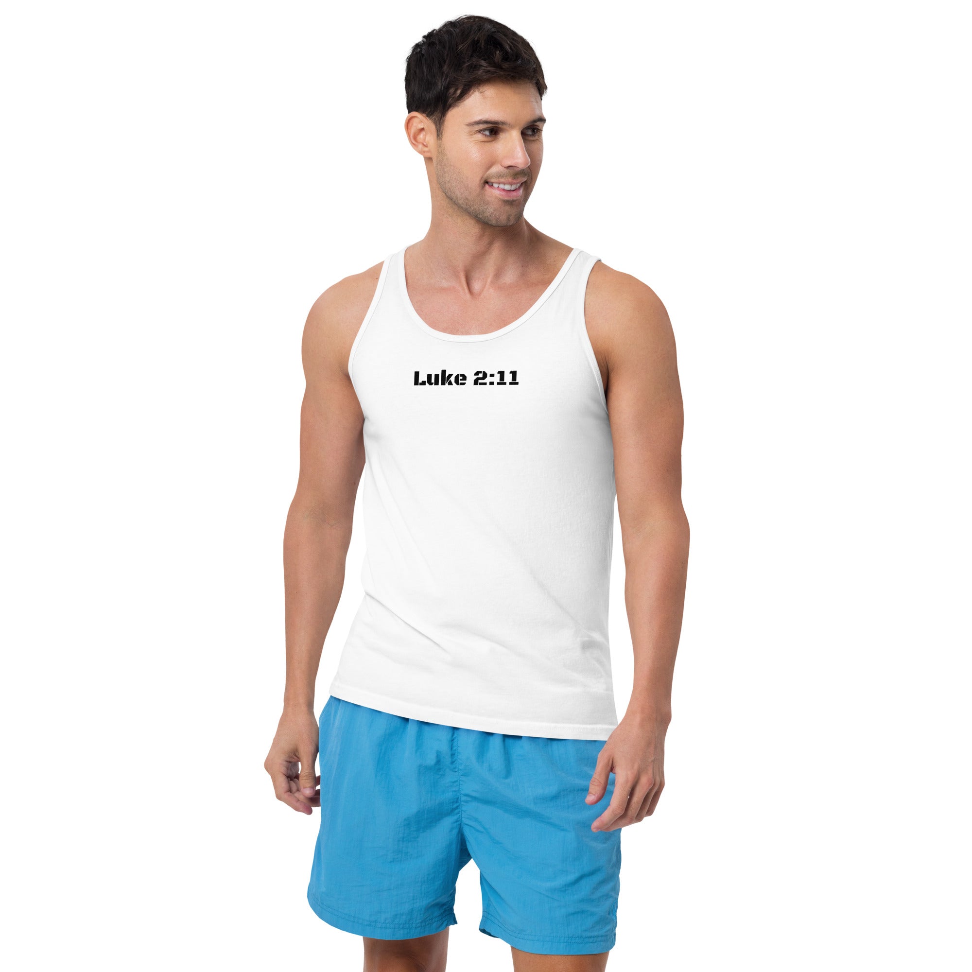 Men's Tank Top - Luke 2:11