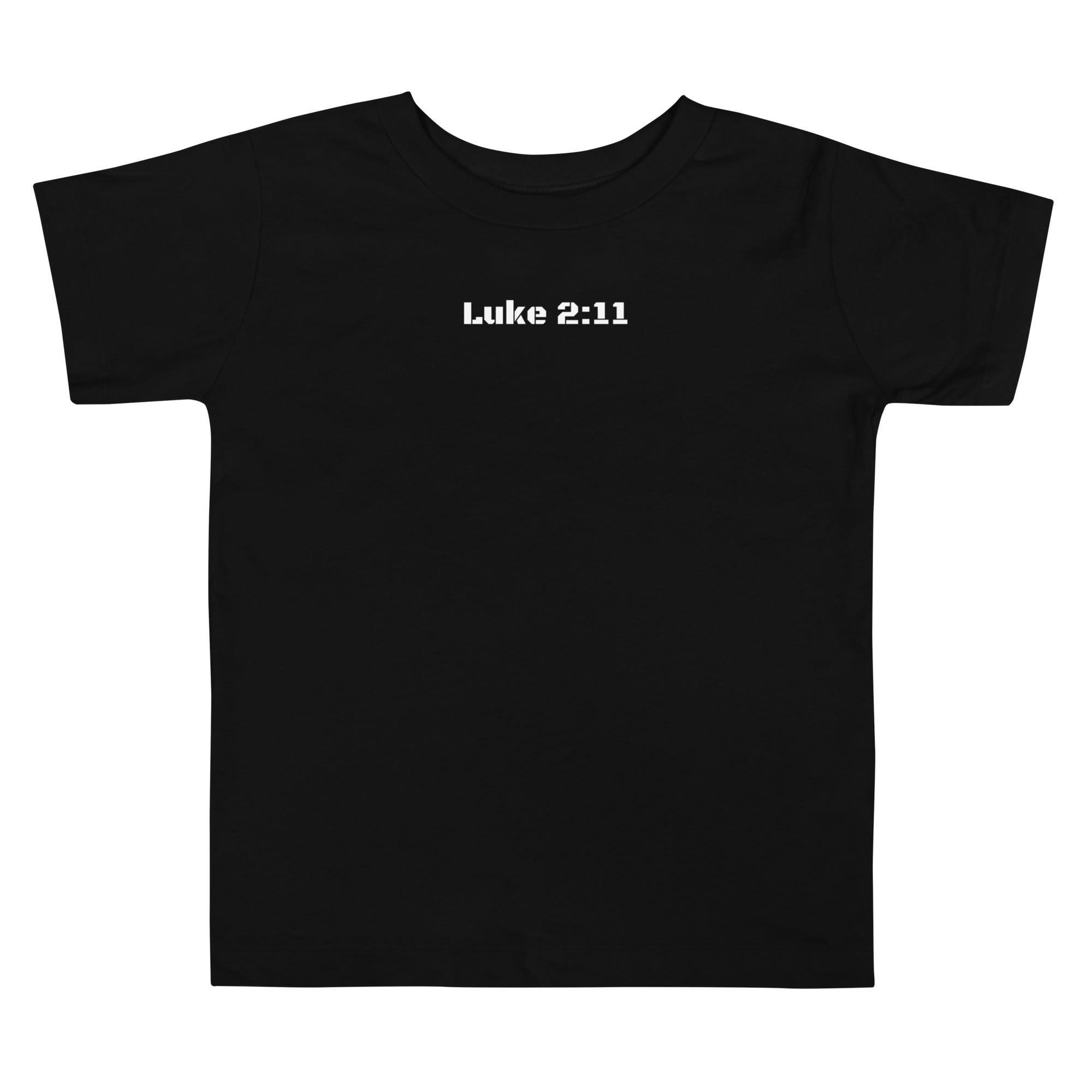 Boy's Toddler Short Sleeve Tee - Luke 2:11