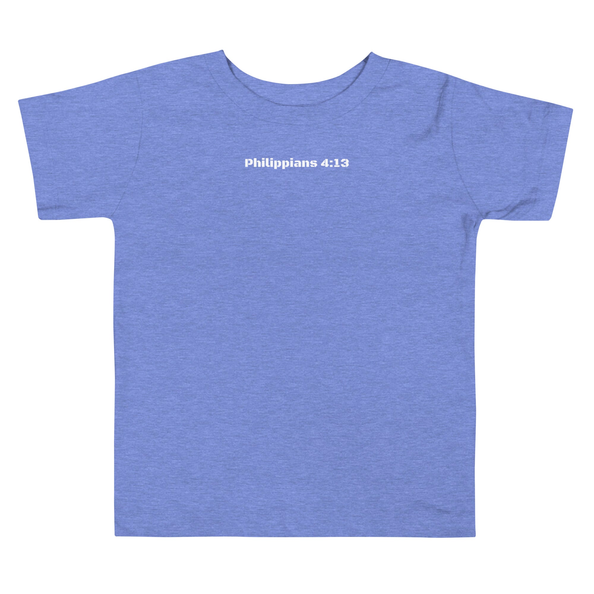 Boy's Toddler Short Sleeve Tee - Philippians 4:13