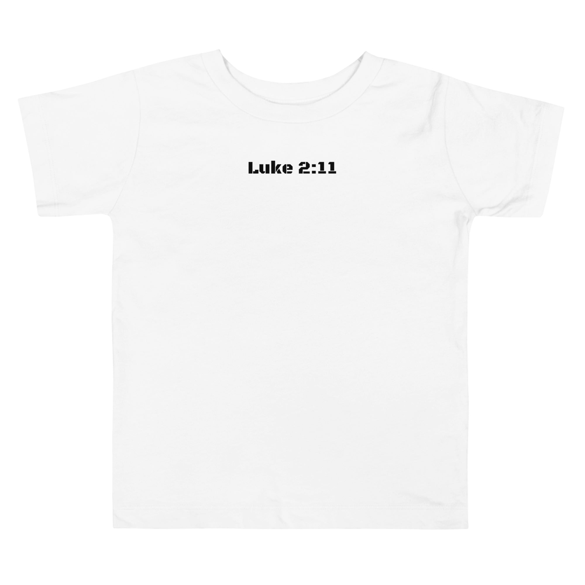 Boy's Toddler Short Sleeve Tee - Luke 2:11