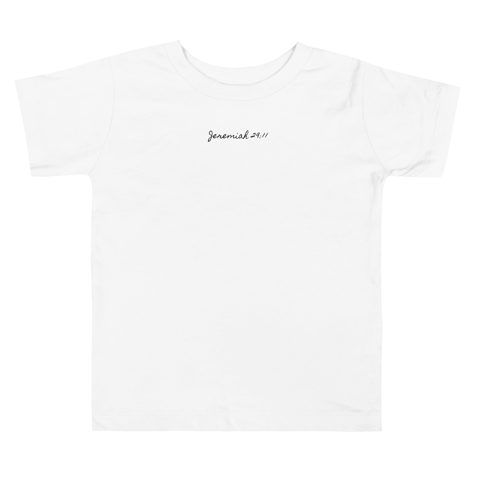 Girl's Toddler Short Sleeve Tee - Jeremiah 29:11