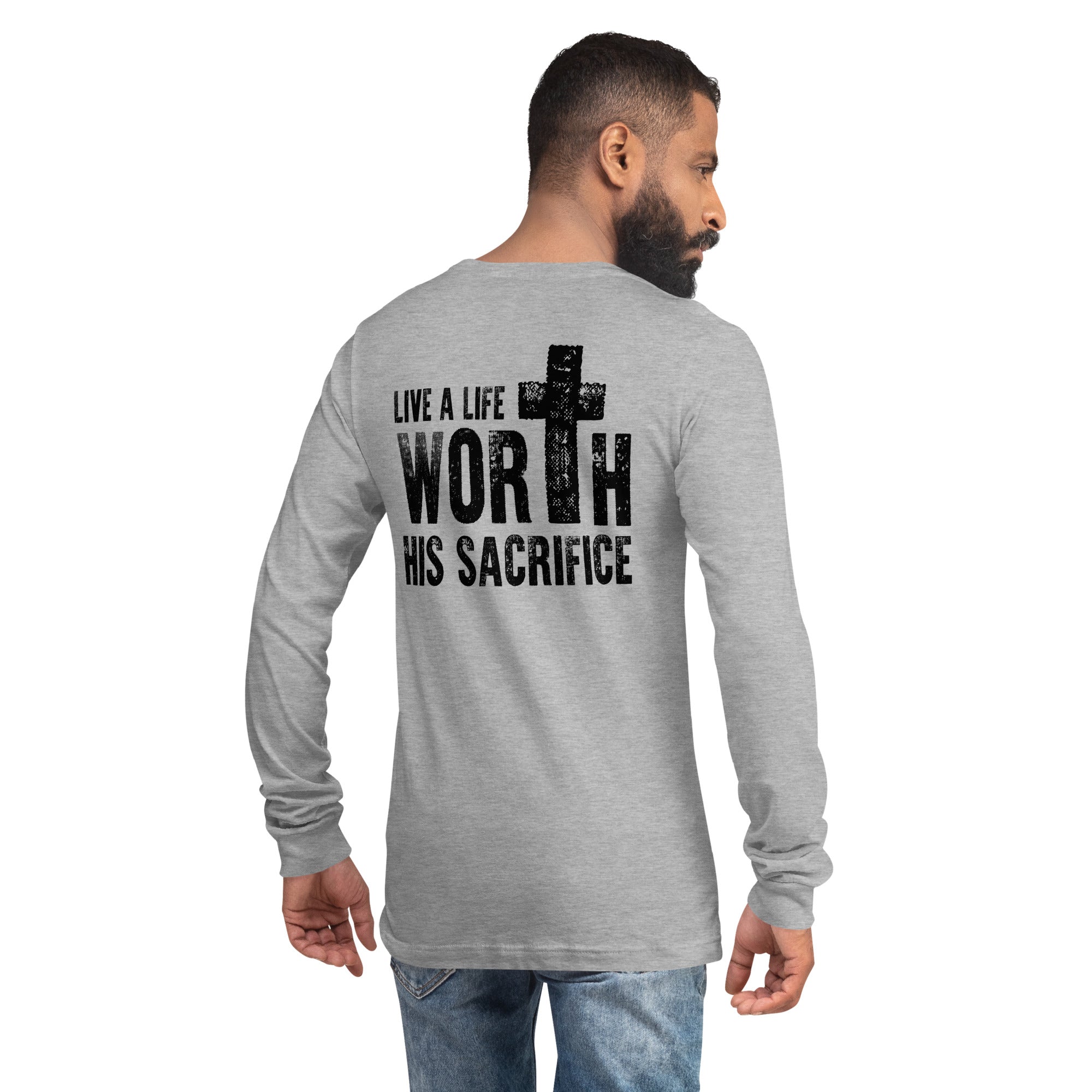 Men's Long Sleeve T-Shirt - Sacrifice