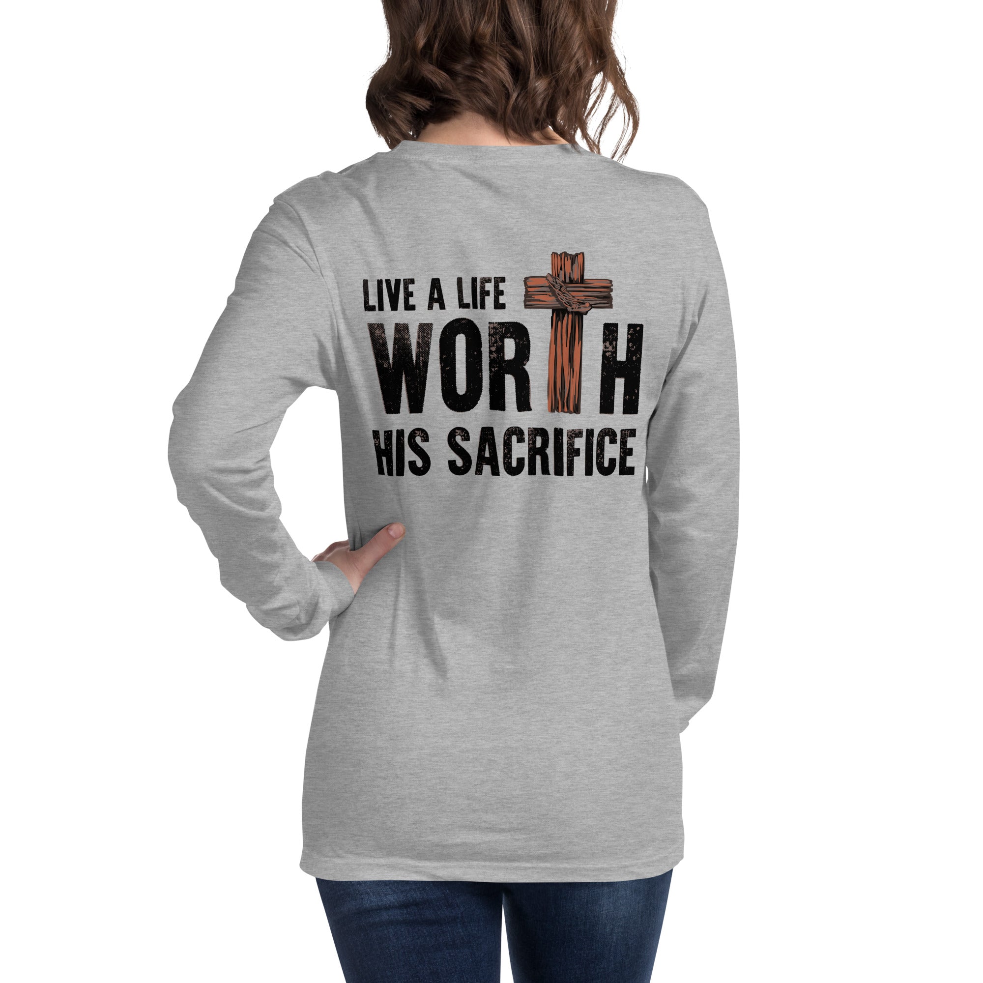 Women's Long Sleeve Tee - Sacrifice