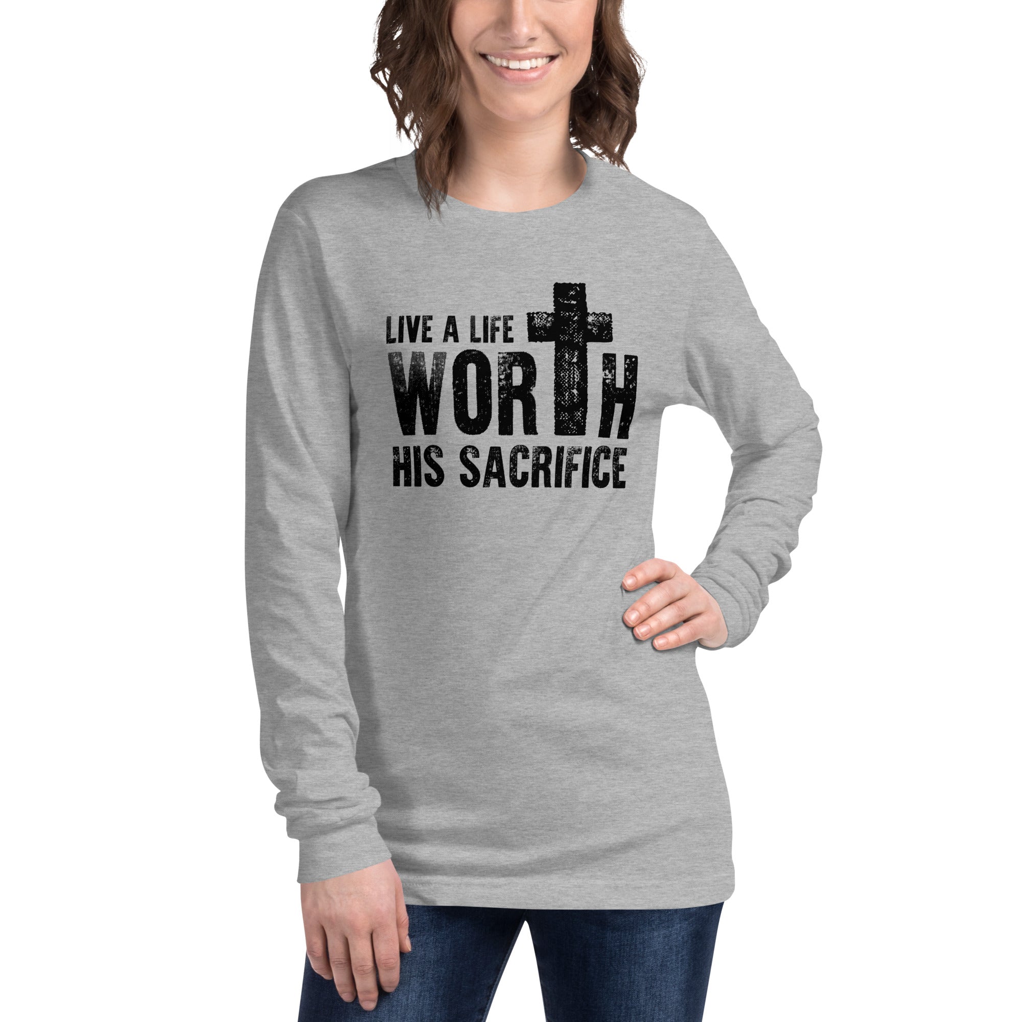 Women's Long Sleeve Tee - Sacrifice