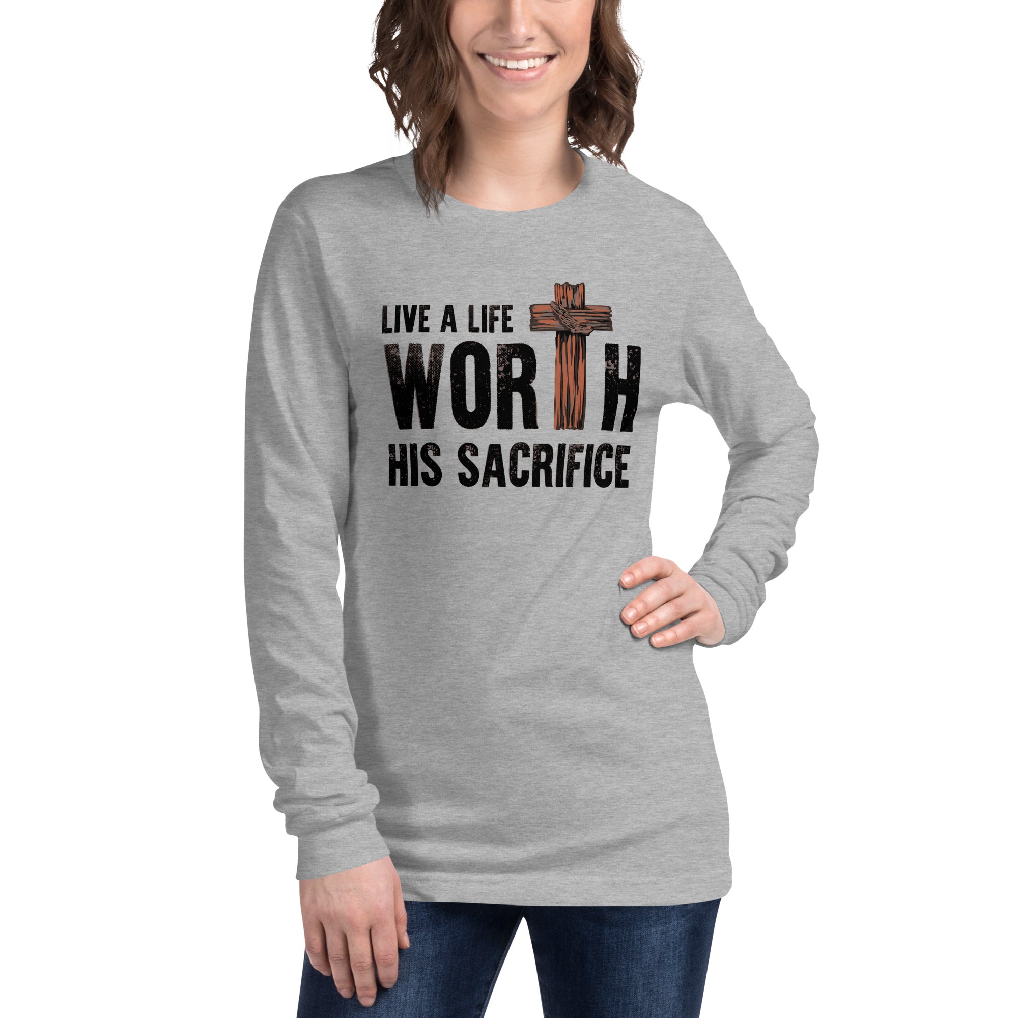 Women's Long Sleeve Tee - Sacrifice