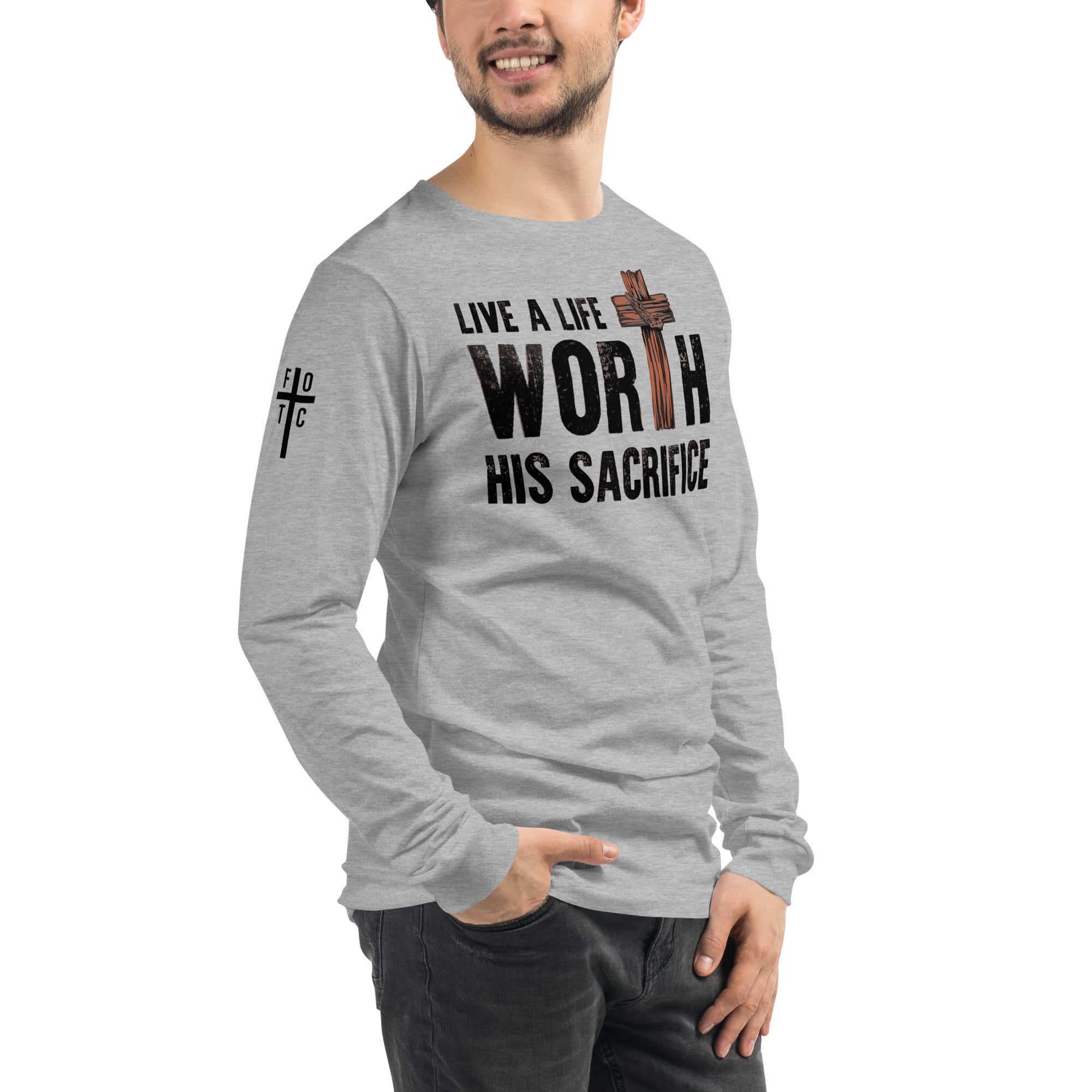 Men's Long Sleeve T-Shirt - Sacrifice