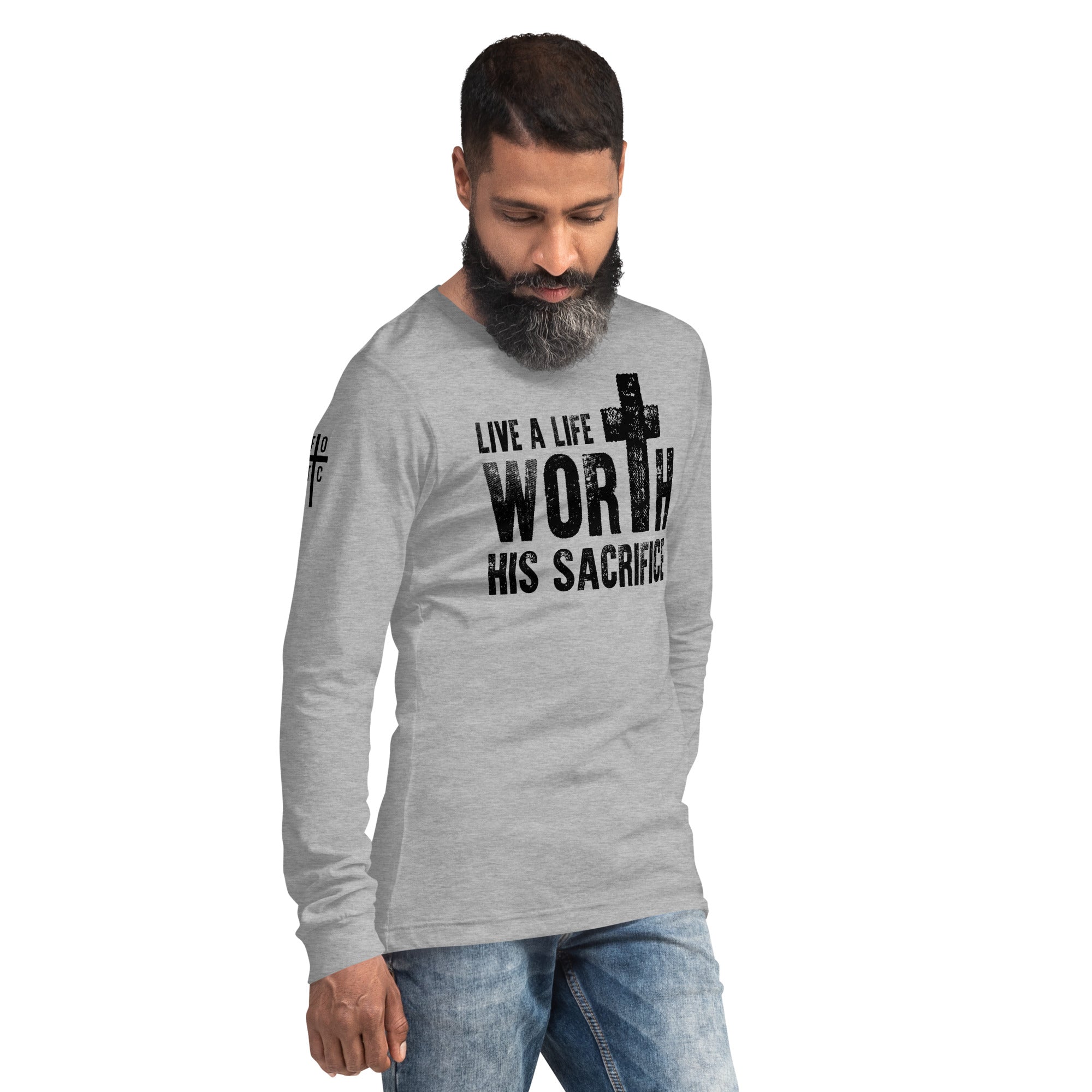 Men's Long Sleeve T-Shirt - Sacrifice