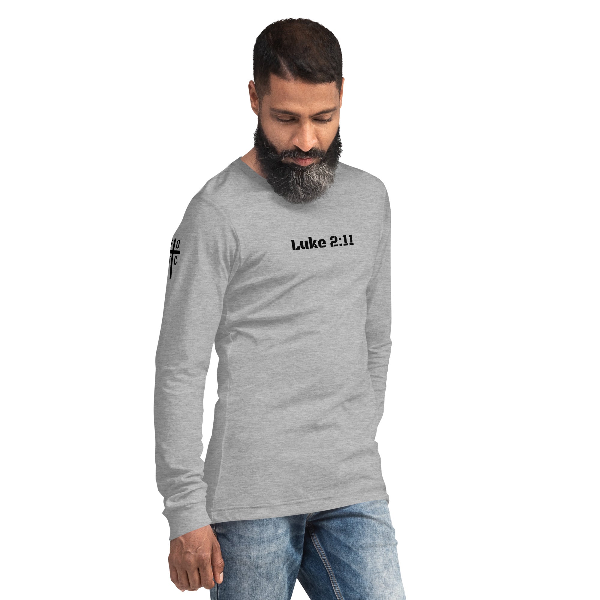 Men's Long Sleeve T-Shirt - Luke 2:11