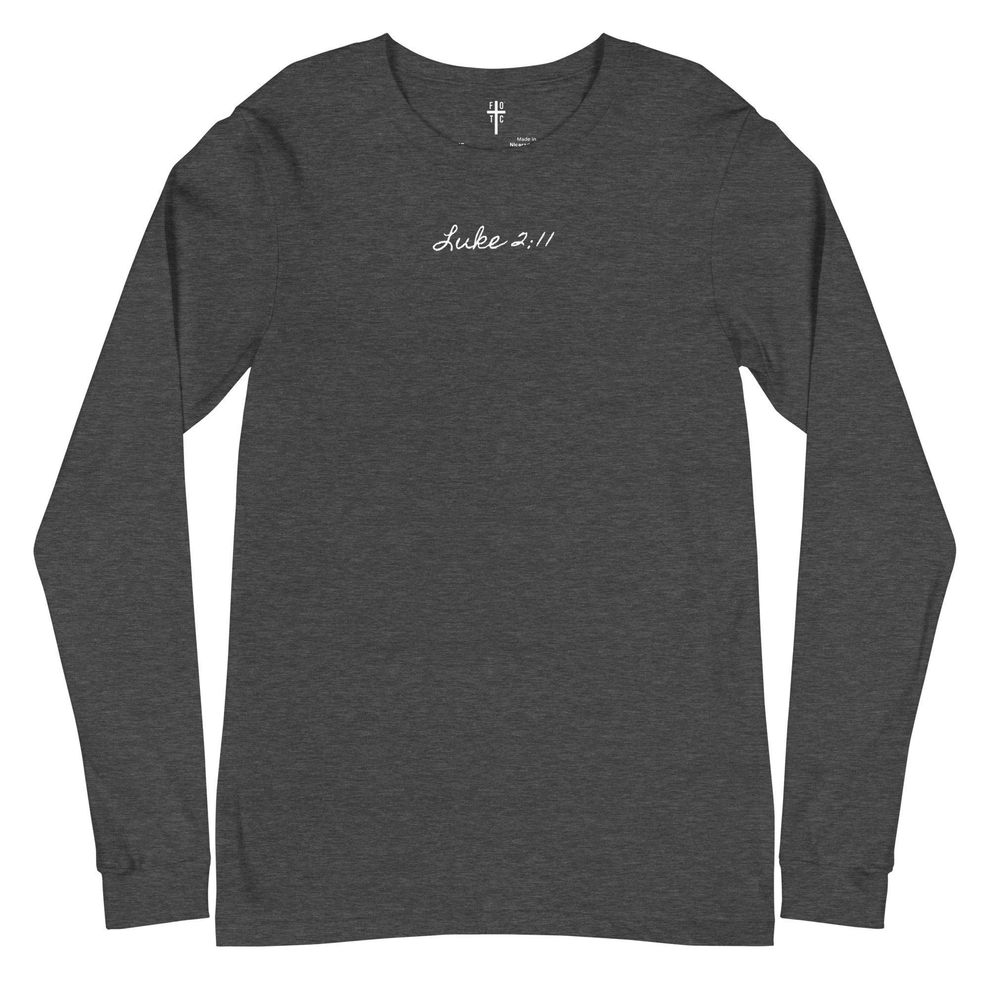 Women's Long Sleeve Tee - Luke 2:11